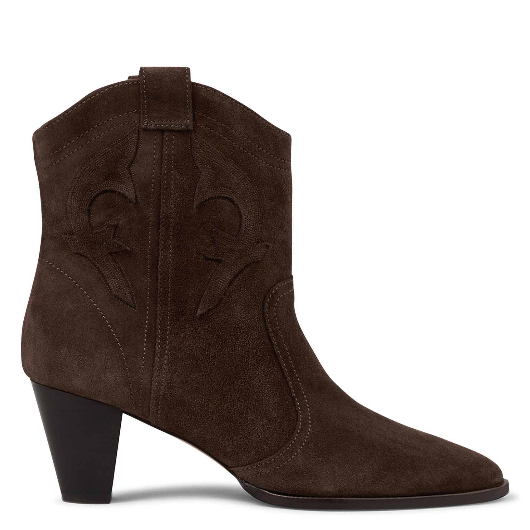 Bottines en cuir casey  Choco
