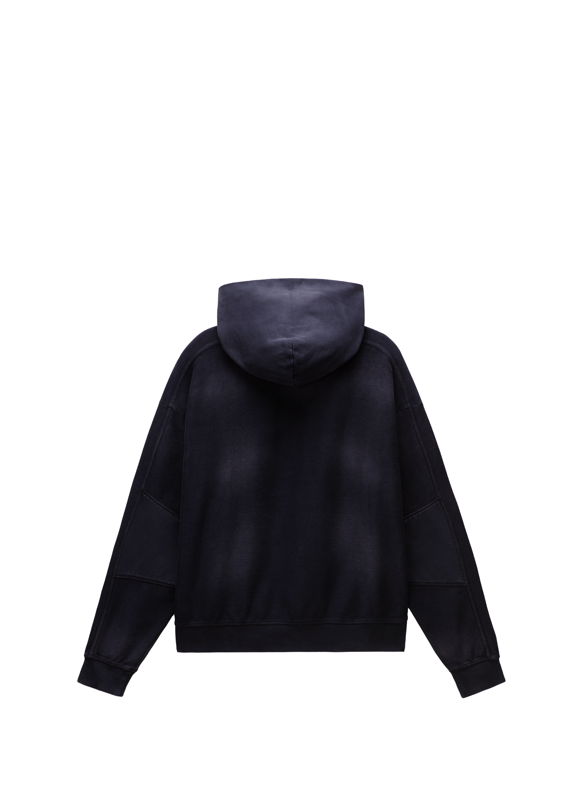 Cotton hoodie with logo NAPAPIJRI Blue