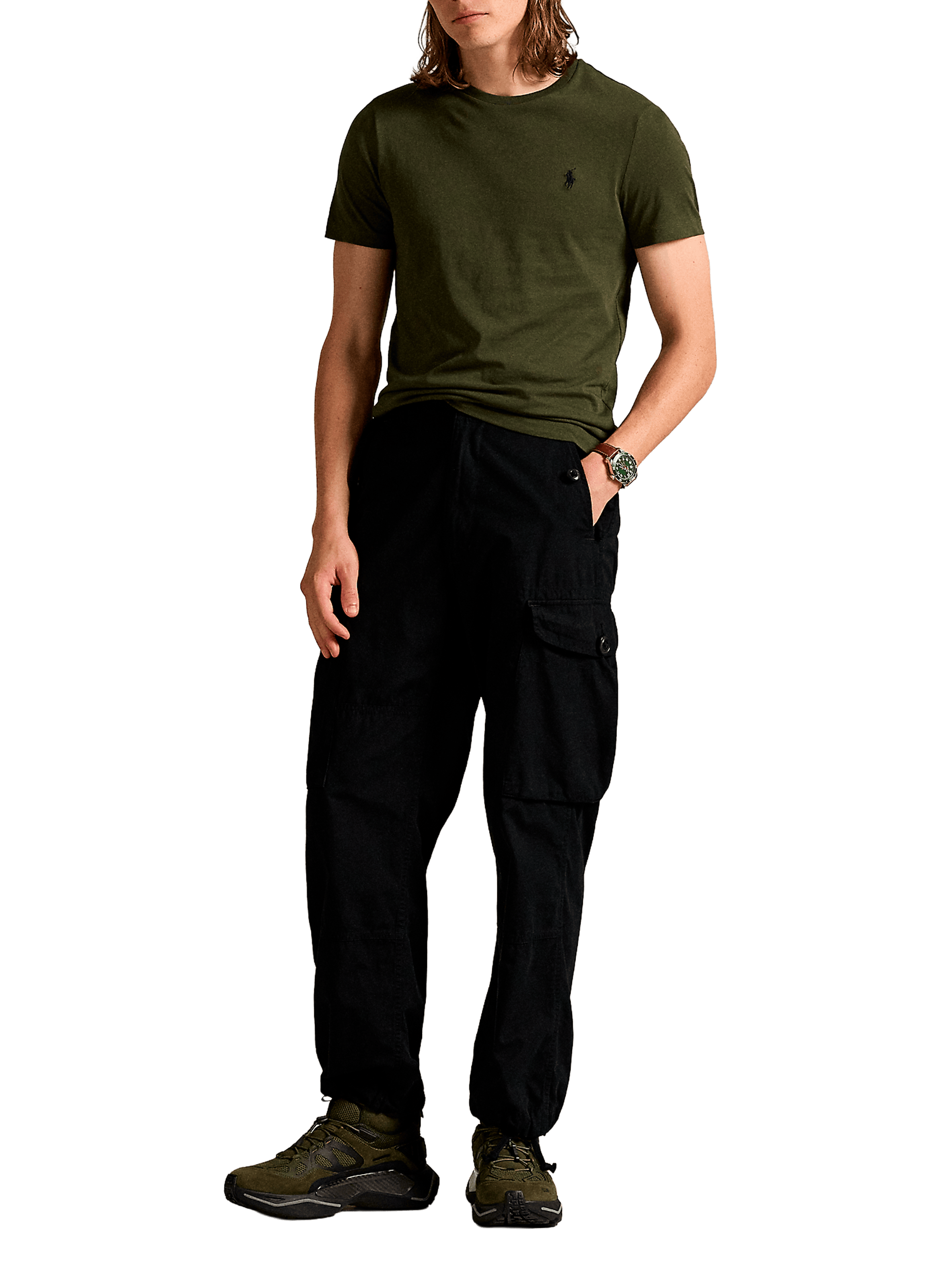 Classic Cotton T-Shirt POLO RALPH LAUREN Khaki