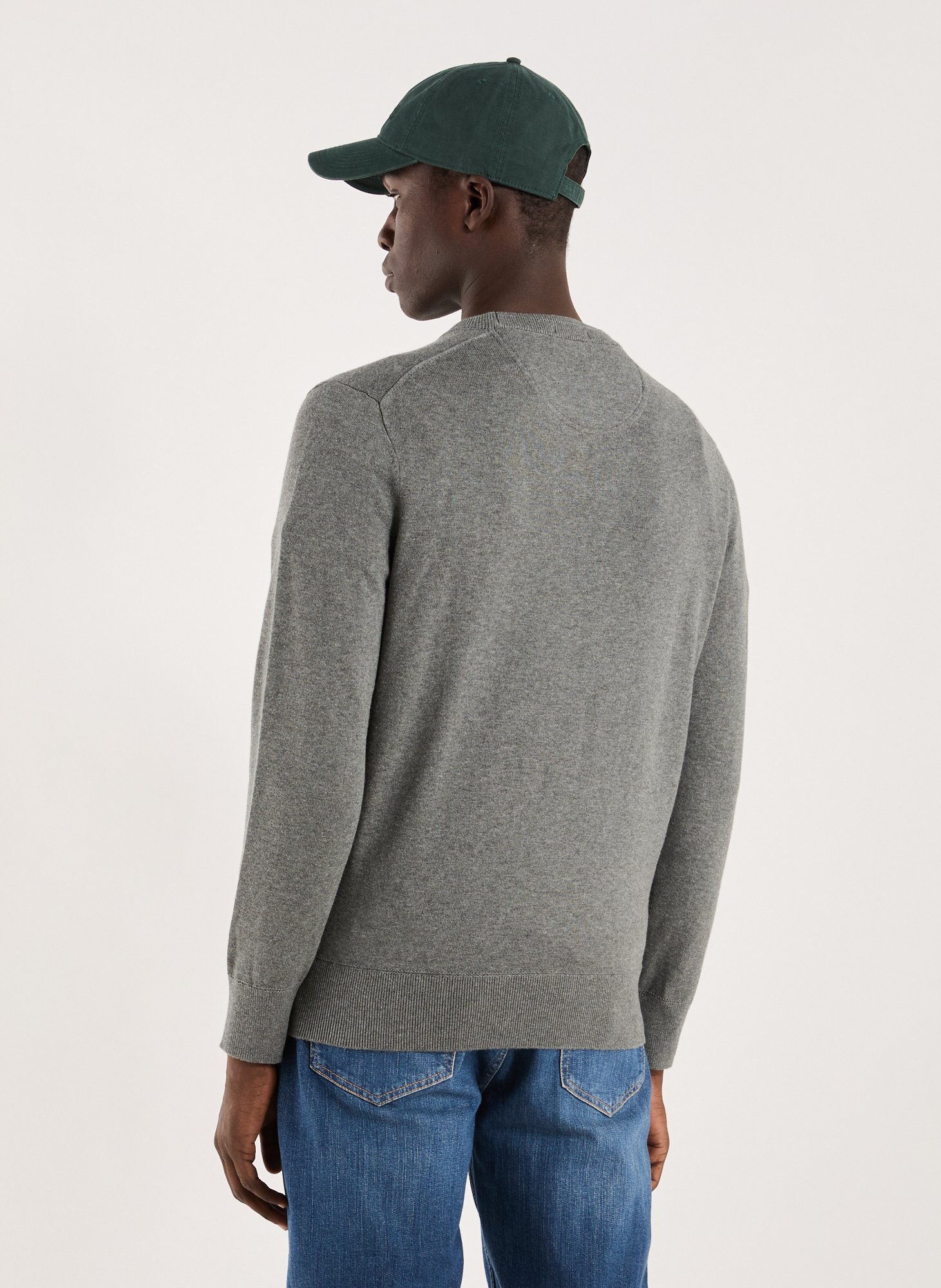 Cotton jumper TIMBERLAND Grey