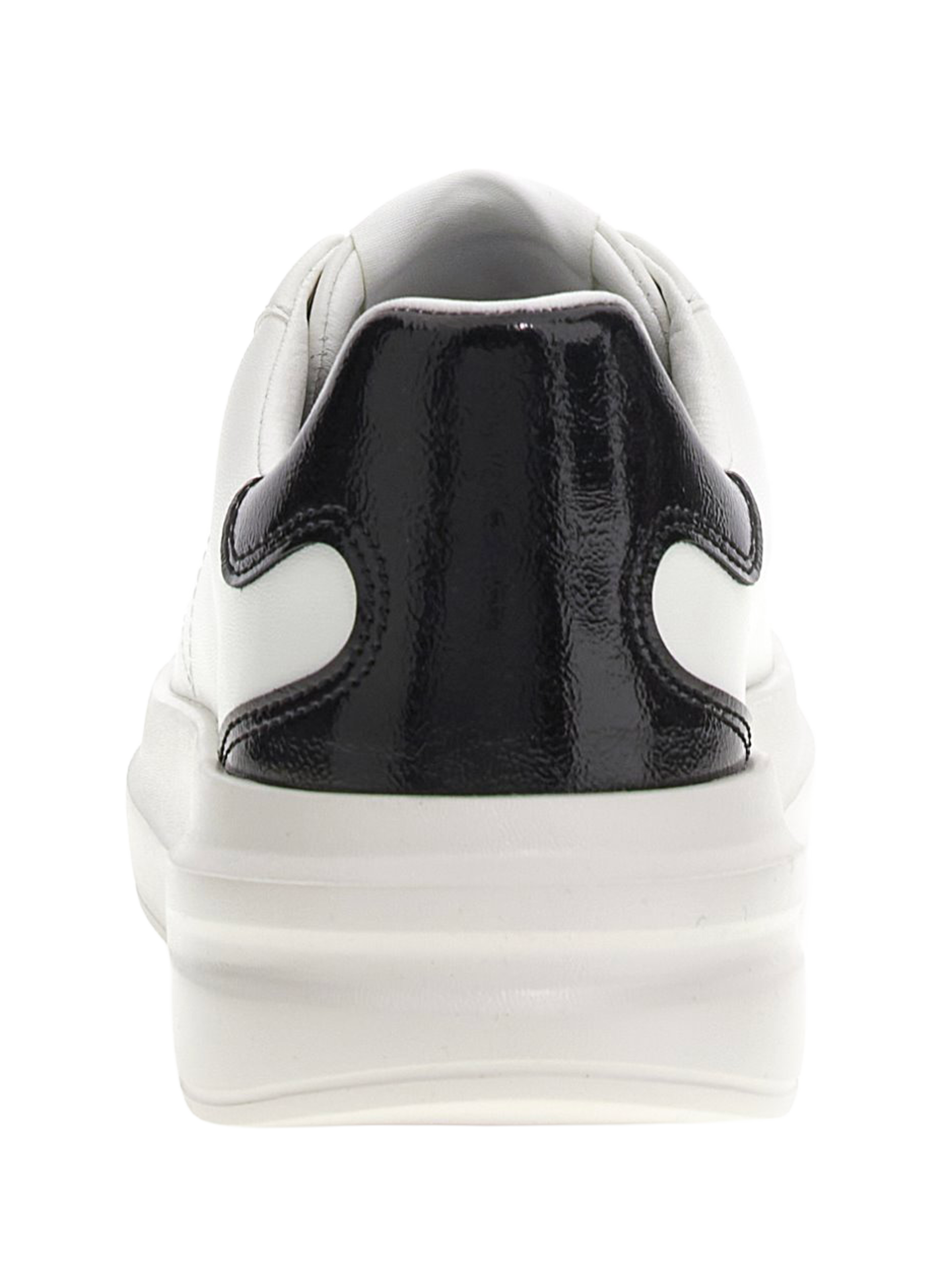 Baskets basses en cuir GUESS Blanc