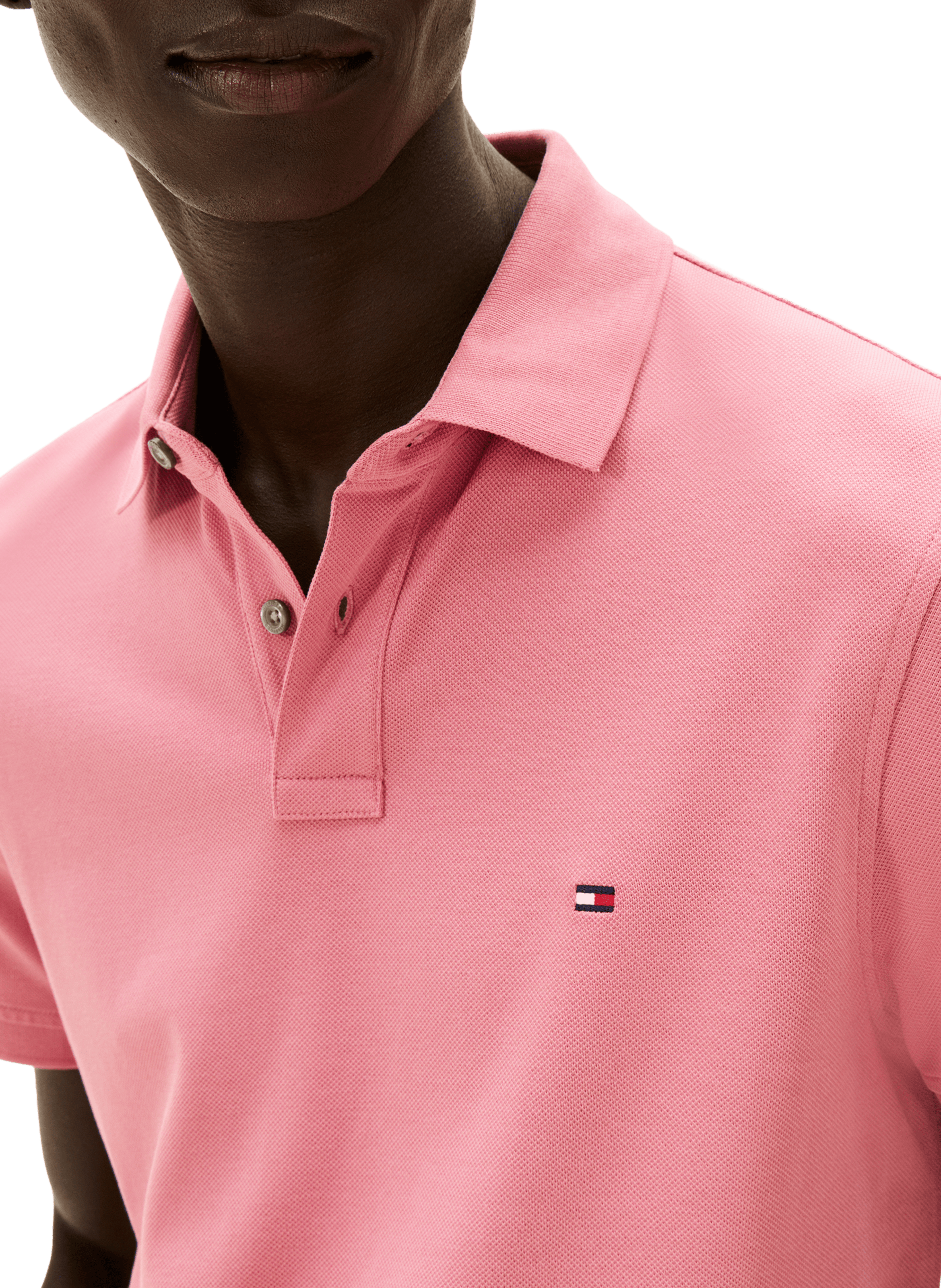 Iconic 1985 organic cotton polo shirt TOMMY HILFIGER Pink