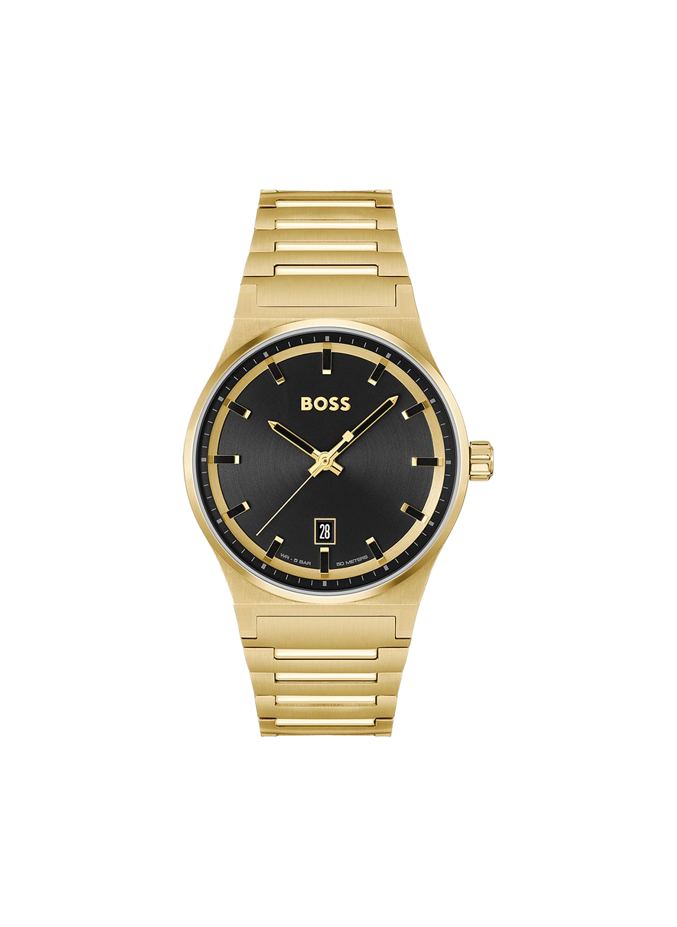 Montre en acier inoxydable BOSS Doré