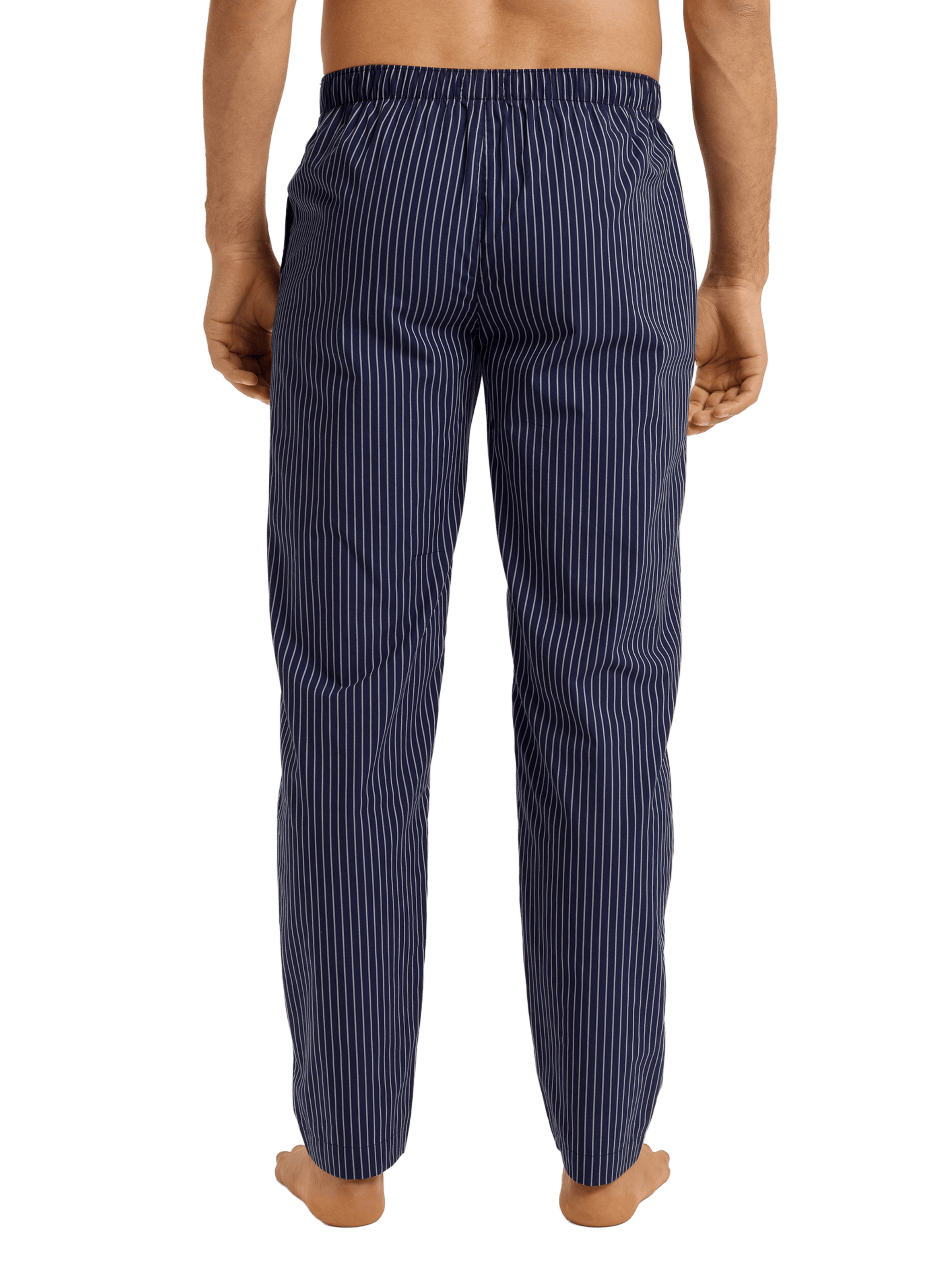 Striped cotton trousers  HANRO Blue