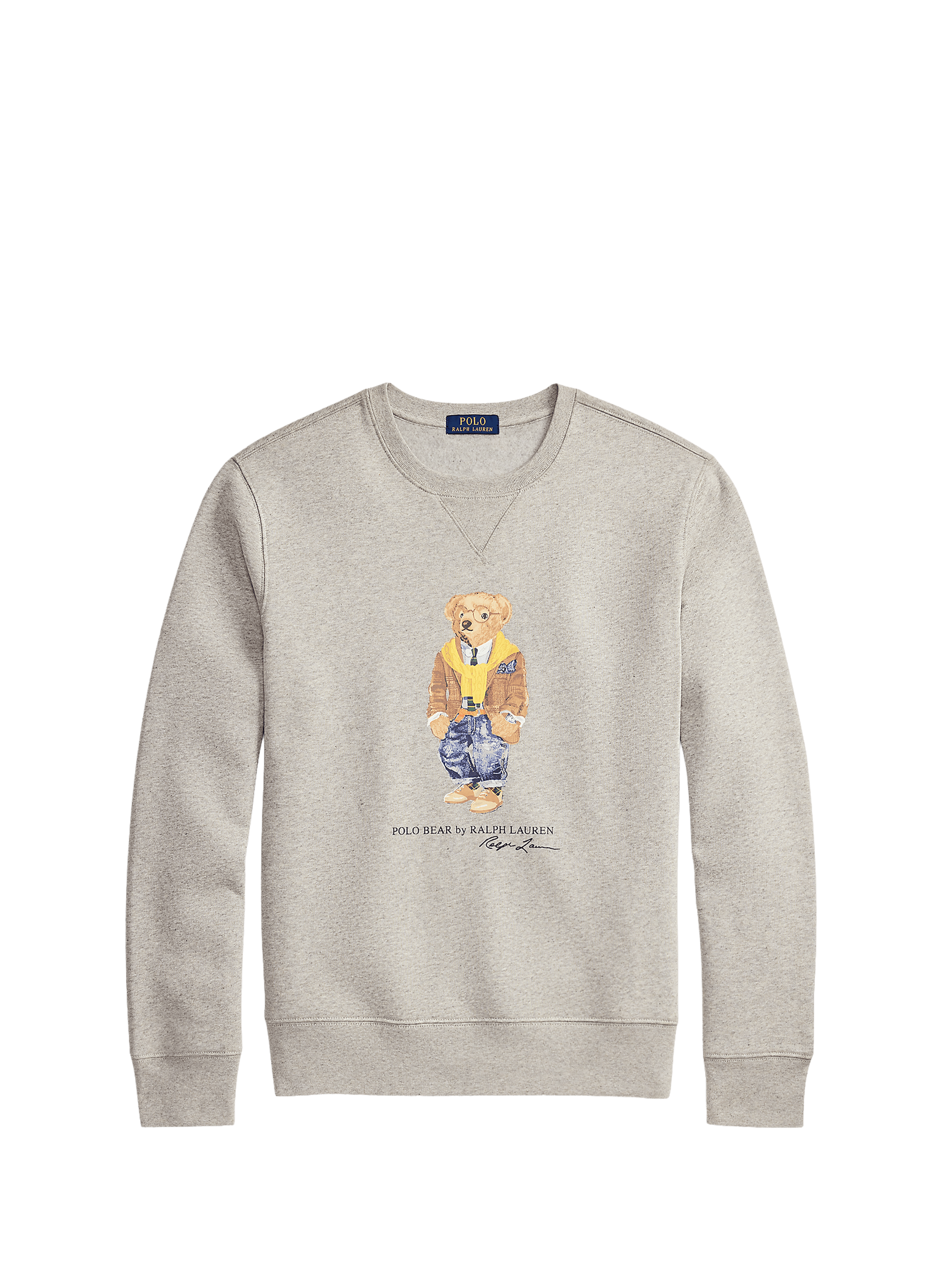 Printed cotton sweatshirt POLO RALPH LAUREN Grey