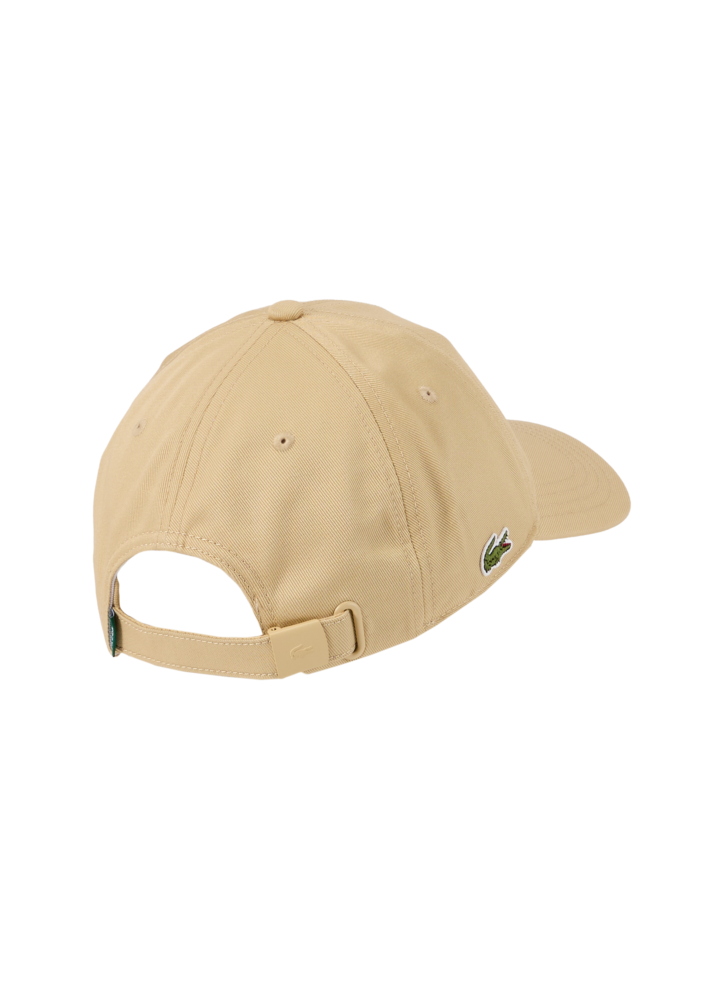Cotton cap LACOSTE Beige