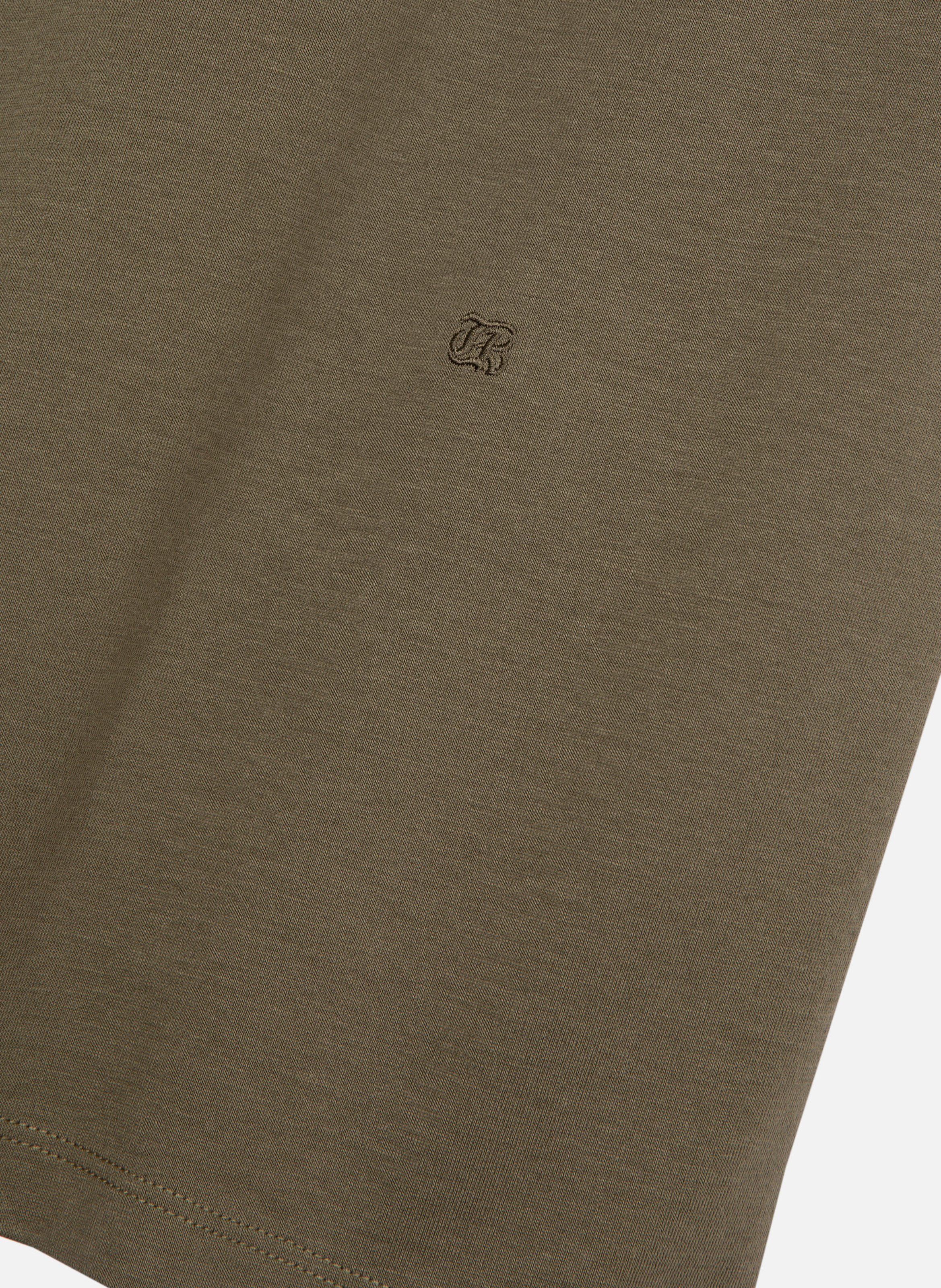 T-shirt mixte droit uni unisexe THE KOOPLES Vert