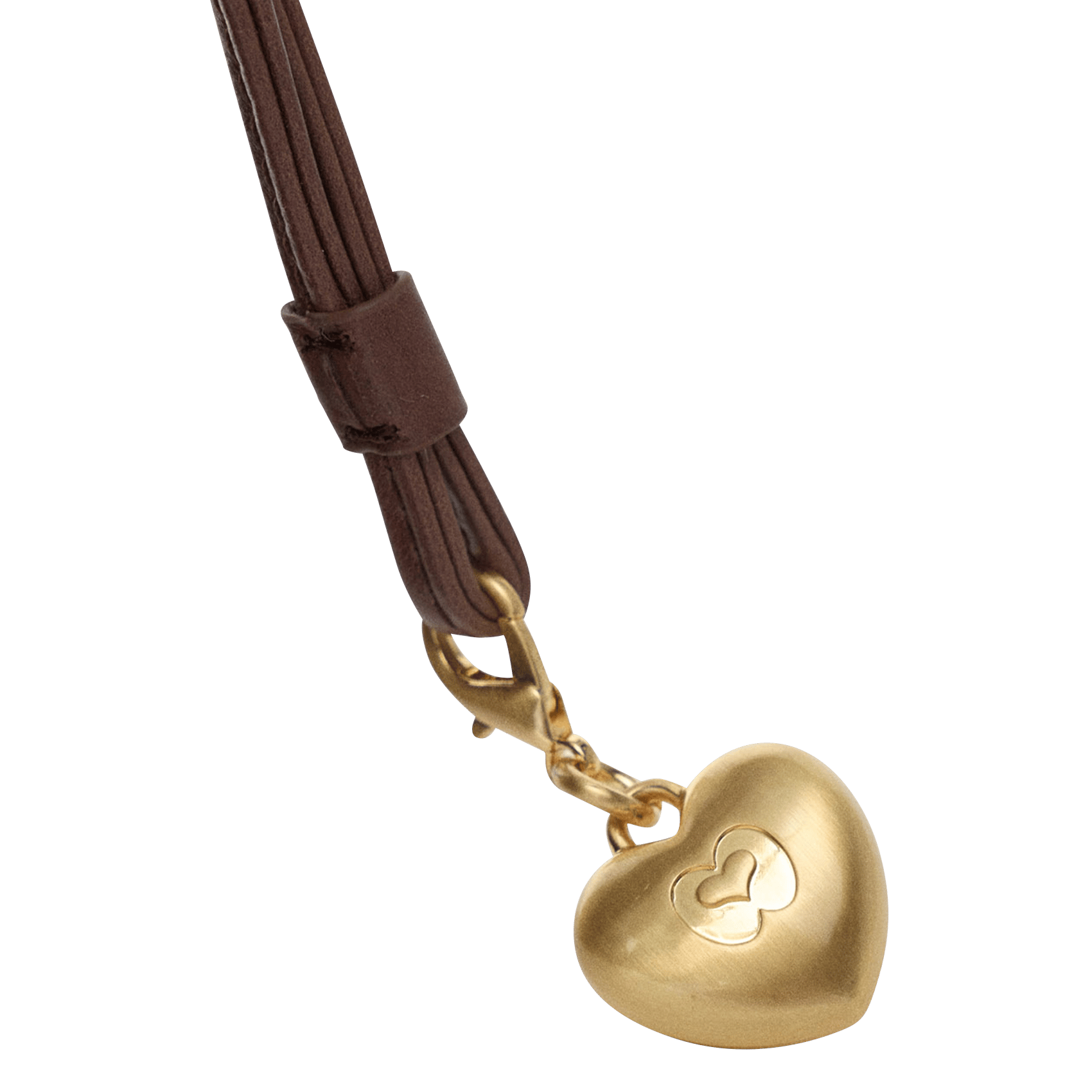 Sac porté épaule en cuir MAJE Marron