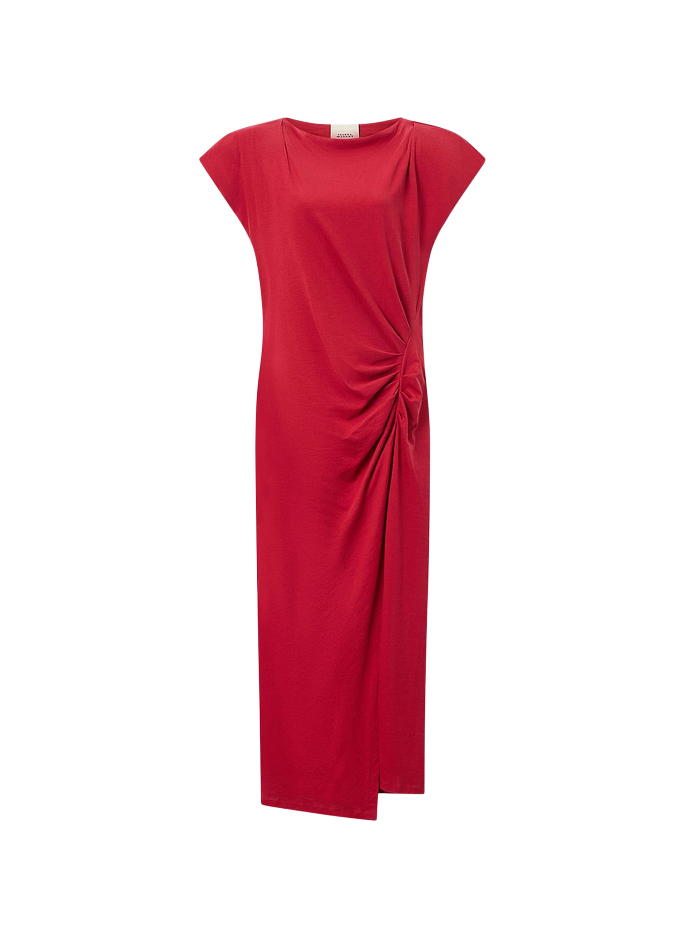 Nadela cotton jersey dress ISABEL MARANT Red