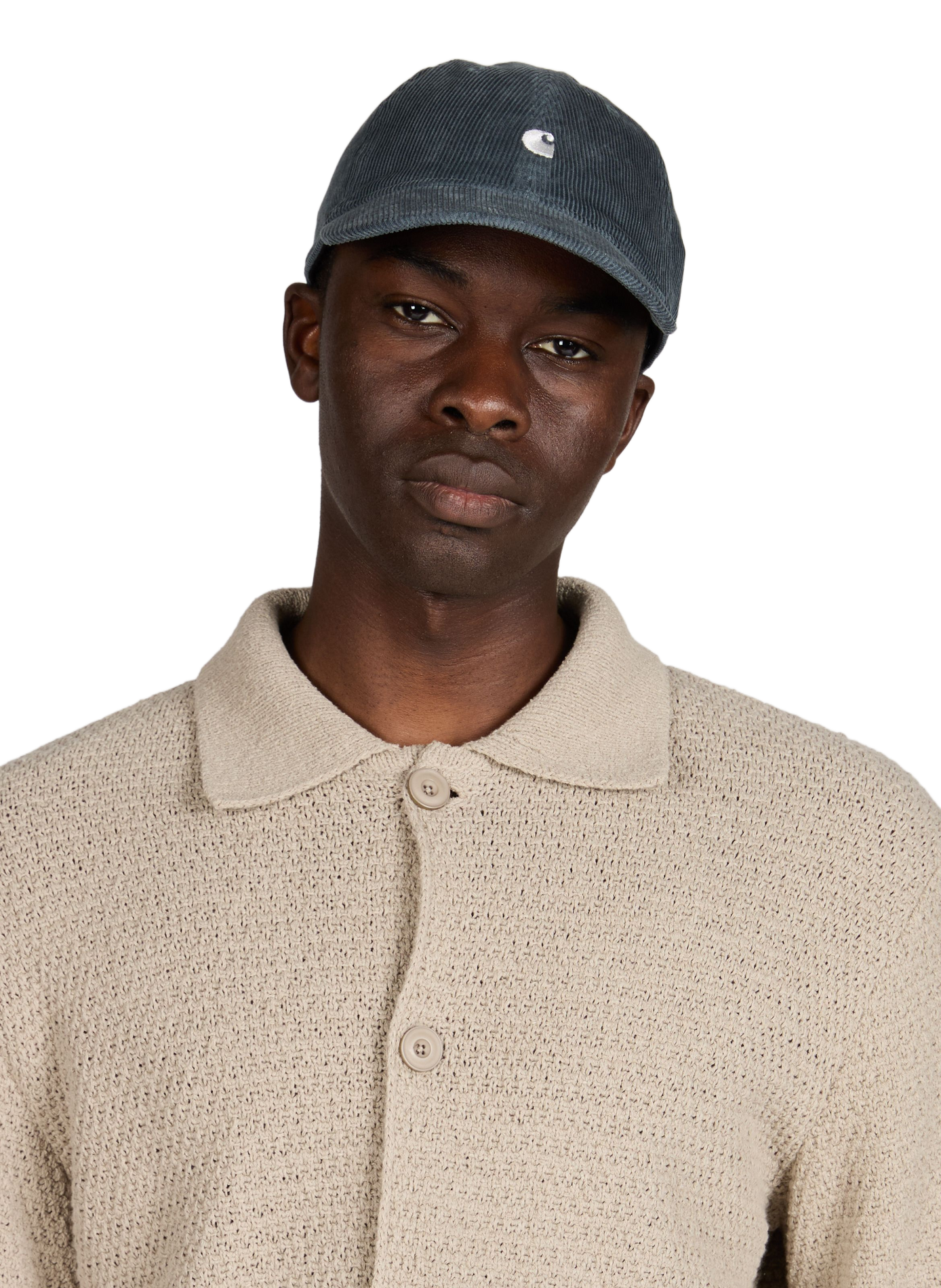 Casquette à logo en coton CARHARTT WIP Bleu