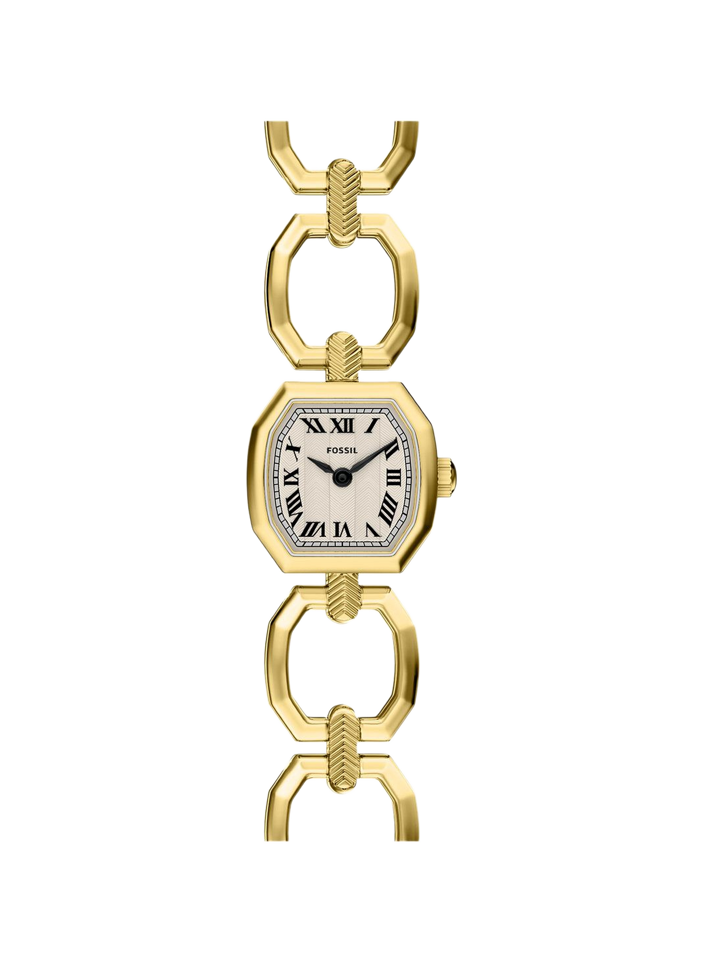 Montre quartz Harlow mini en acier inoxydable FOSSIL Beige