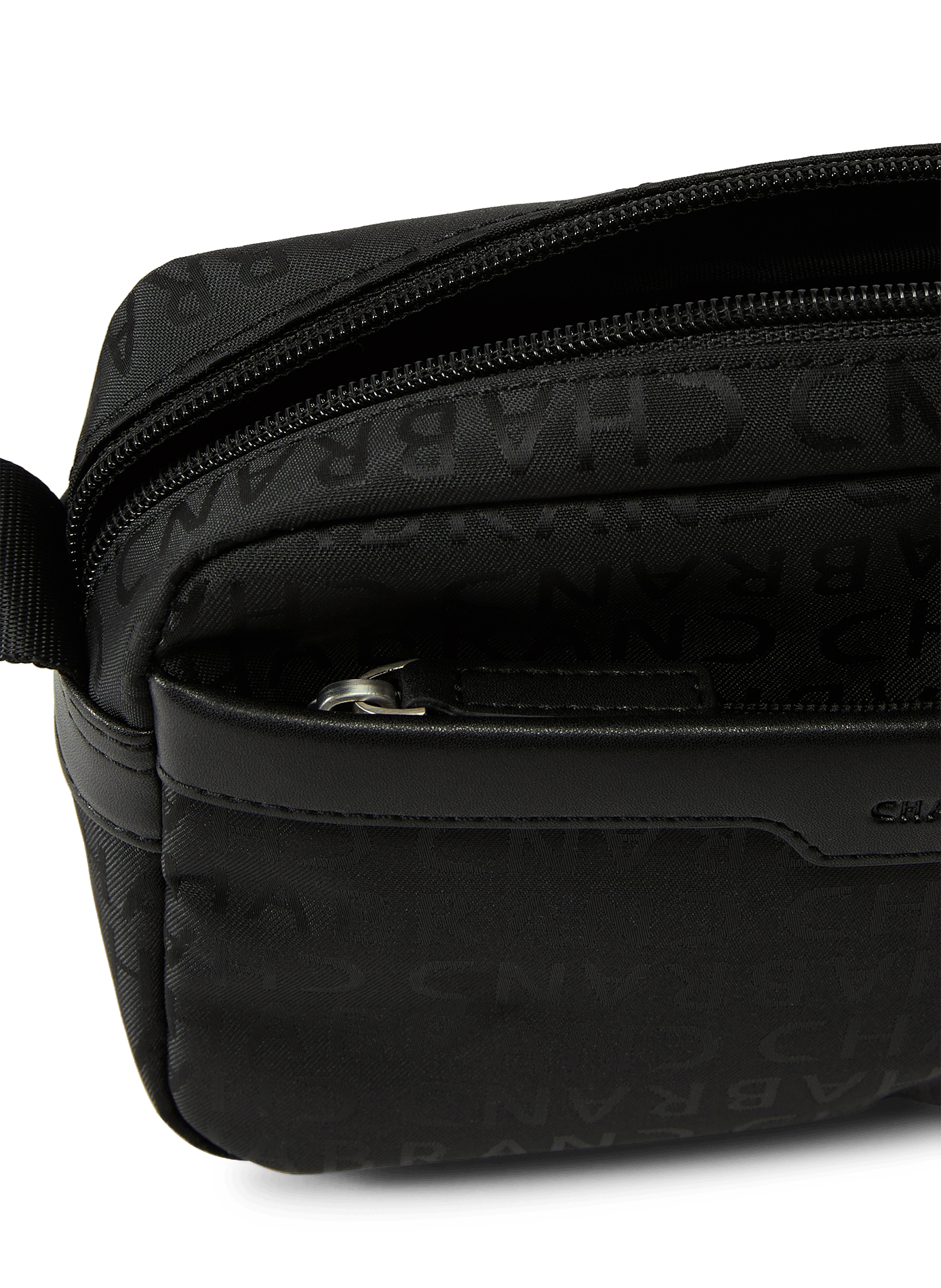 Borsa a stampa logo CHABRAND Nero