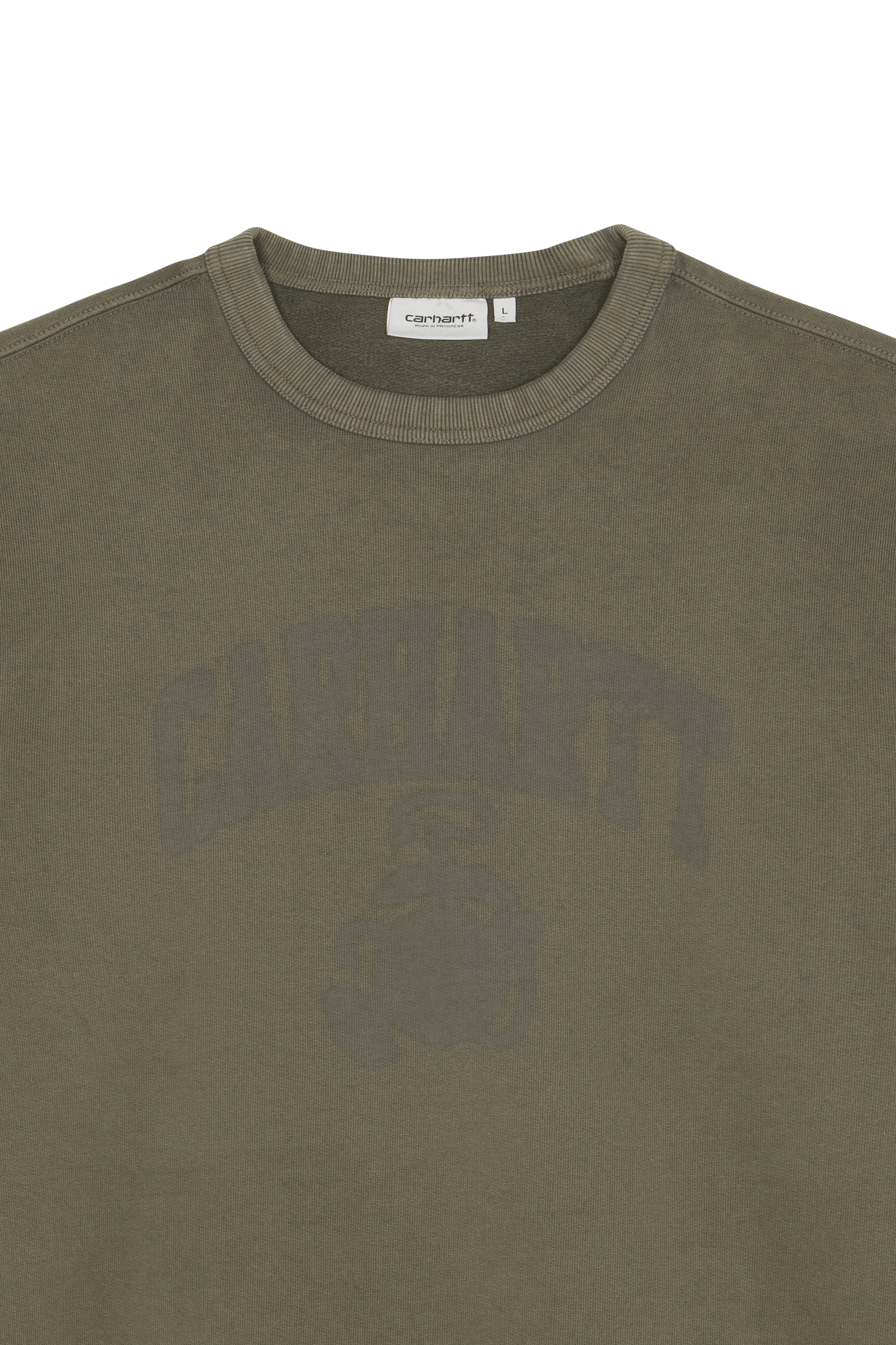 Sweatshirt faded pond corps sweat CARHARTT WIP Kaki
