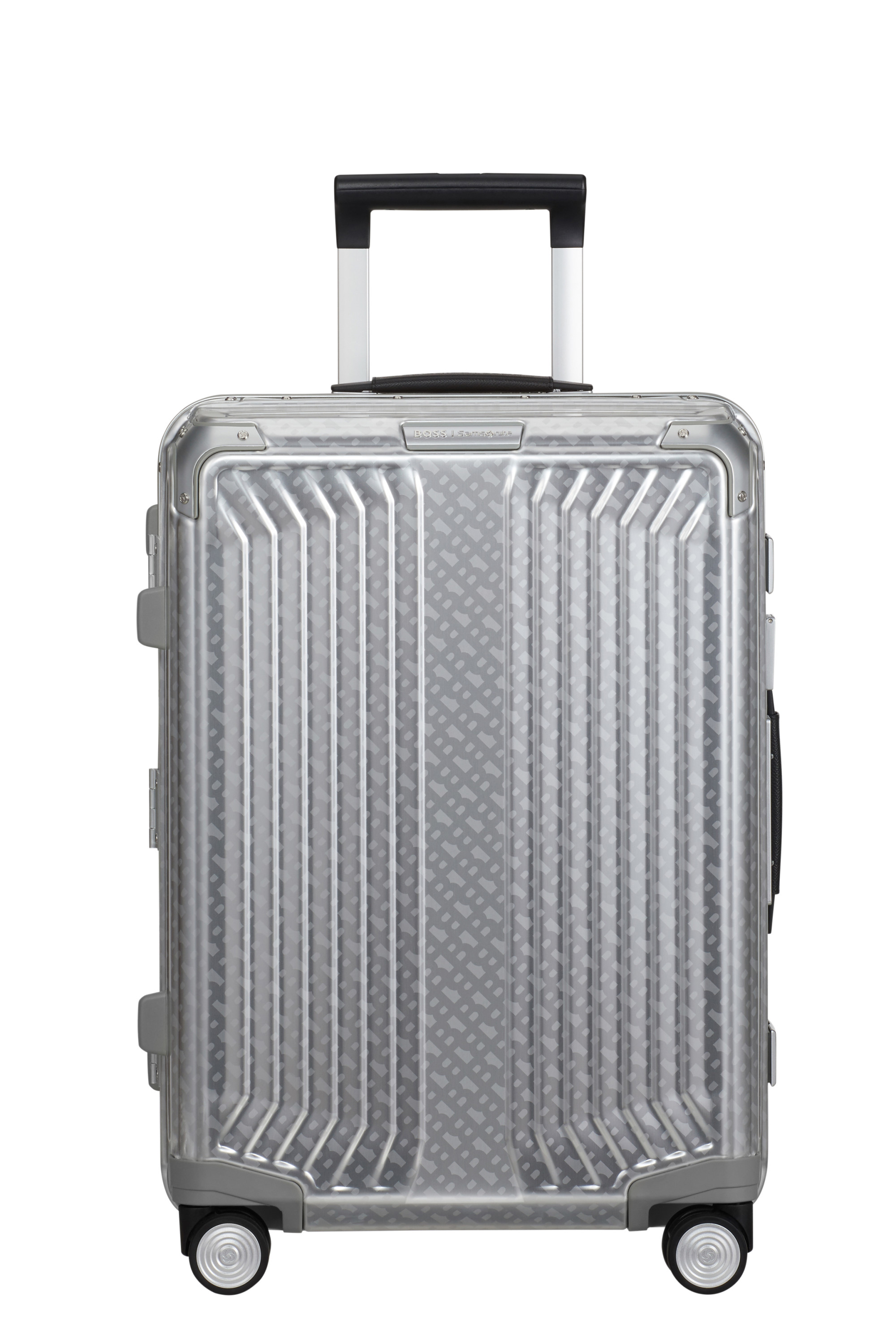Lite-box alu / boss valise 4 roues taille s SAMSONITE Argent