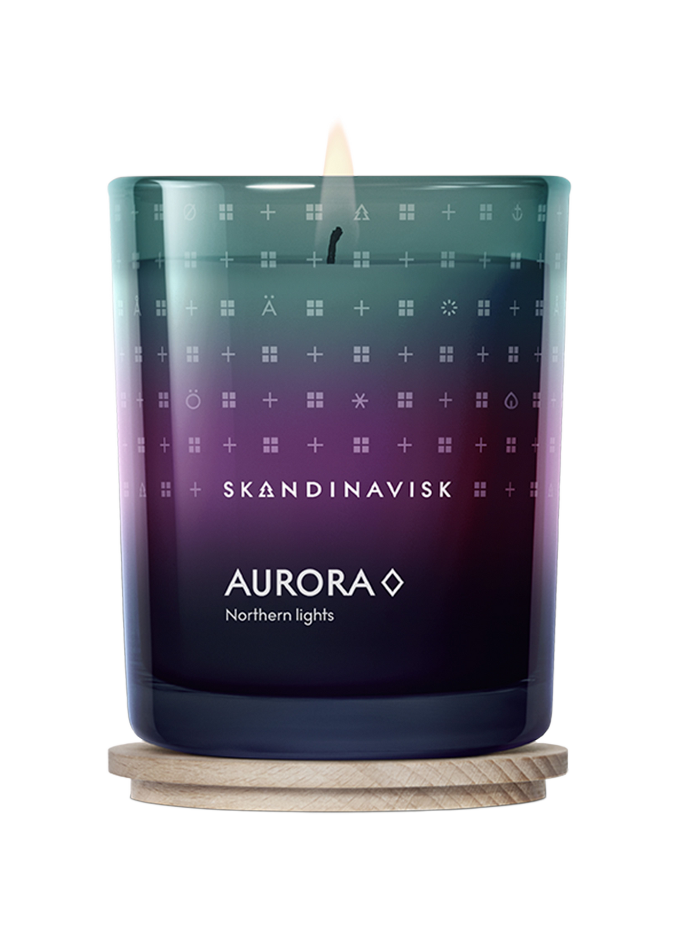 Duftkerze Aurora 200g SKANDINAVISK Blau