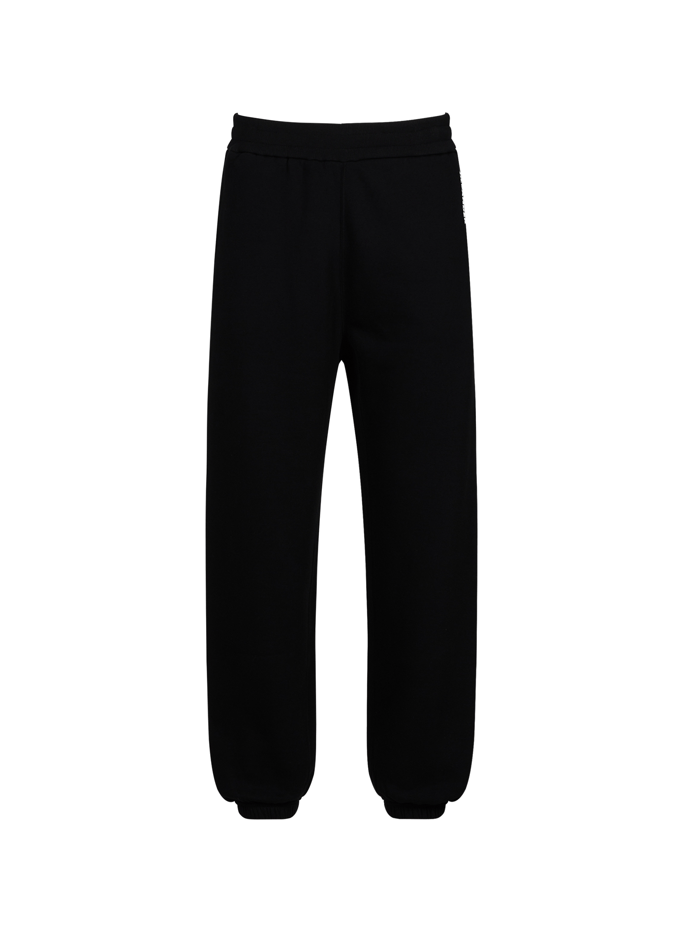 Cotton jogging pants with printed logo JIL SANDER Black
