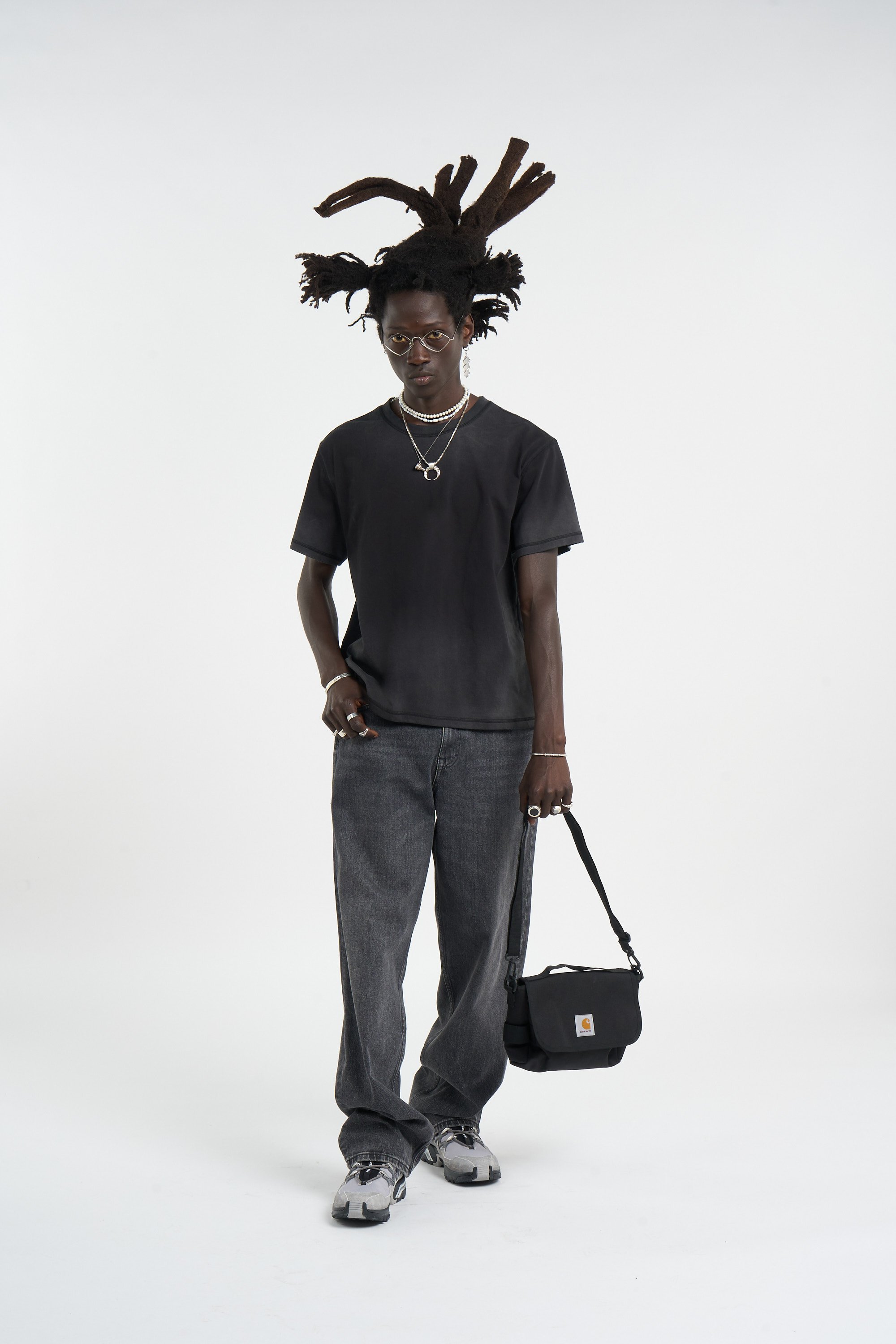 Sac bandoulière kyle shoulder CARHARTT WIP Noir