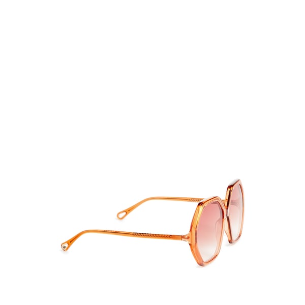 Lunettes de soleil hexagonale
