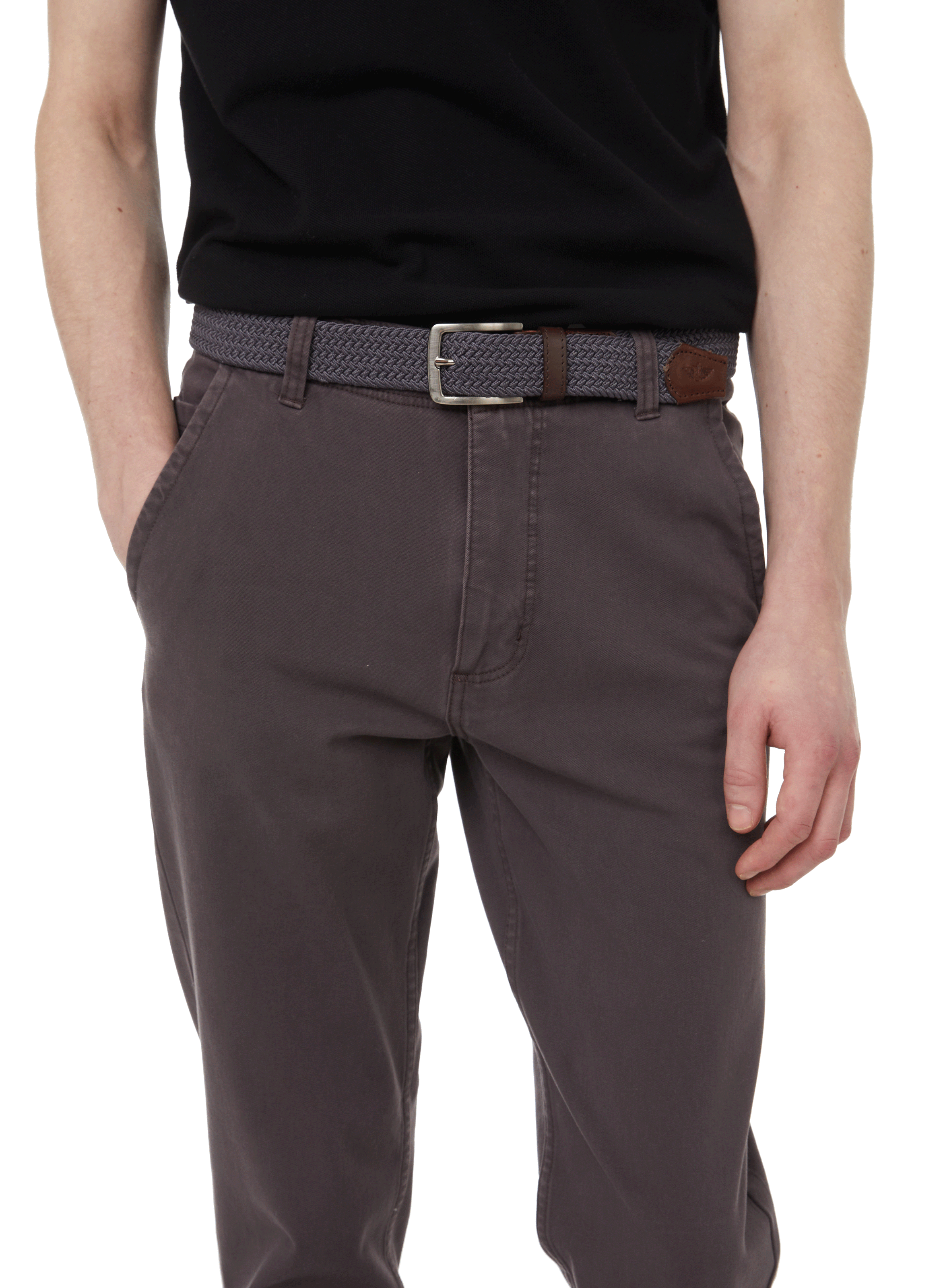 Ceinture tressée DOCKERS Beige