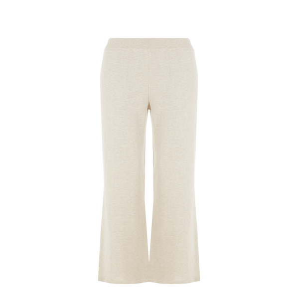 Mus & Bombon Cotton Trousers In White