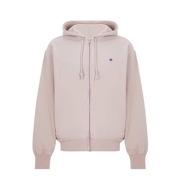 Hoodie zippé en coton