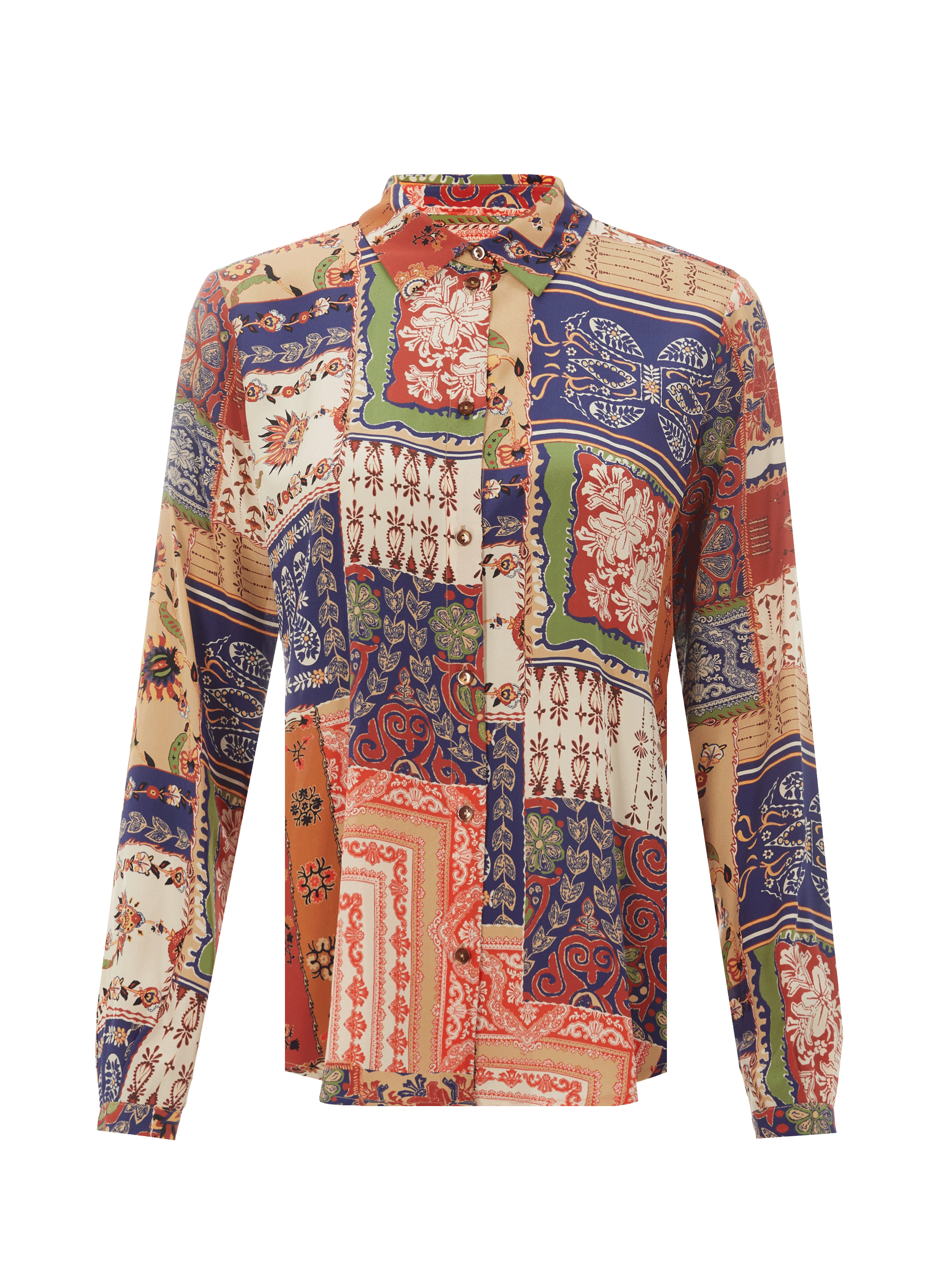 Chemise imprimé en soie