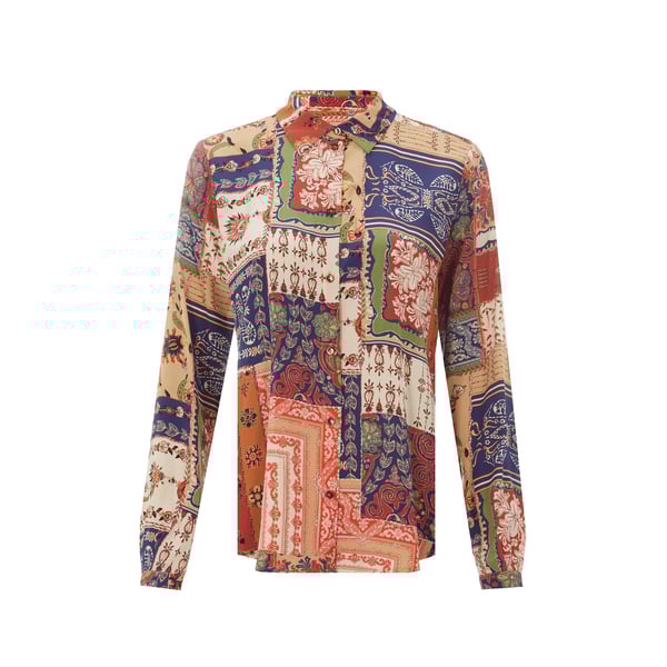 Chemise imprimé en soie