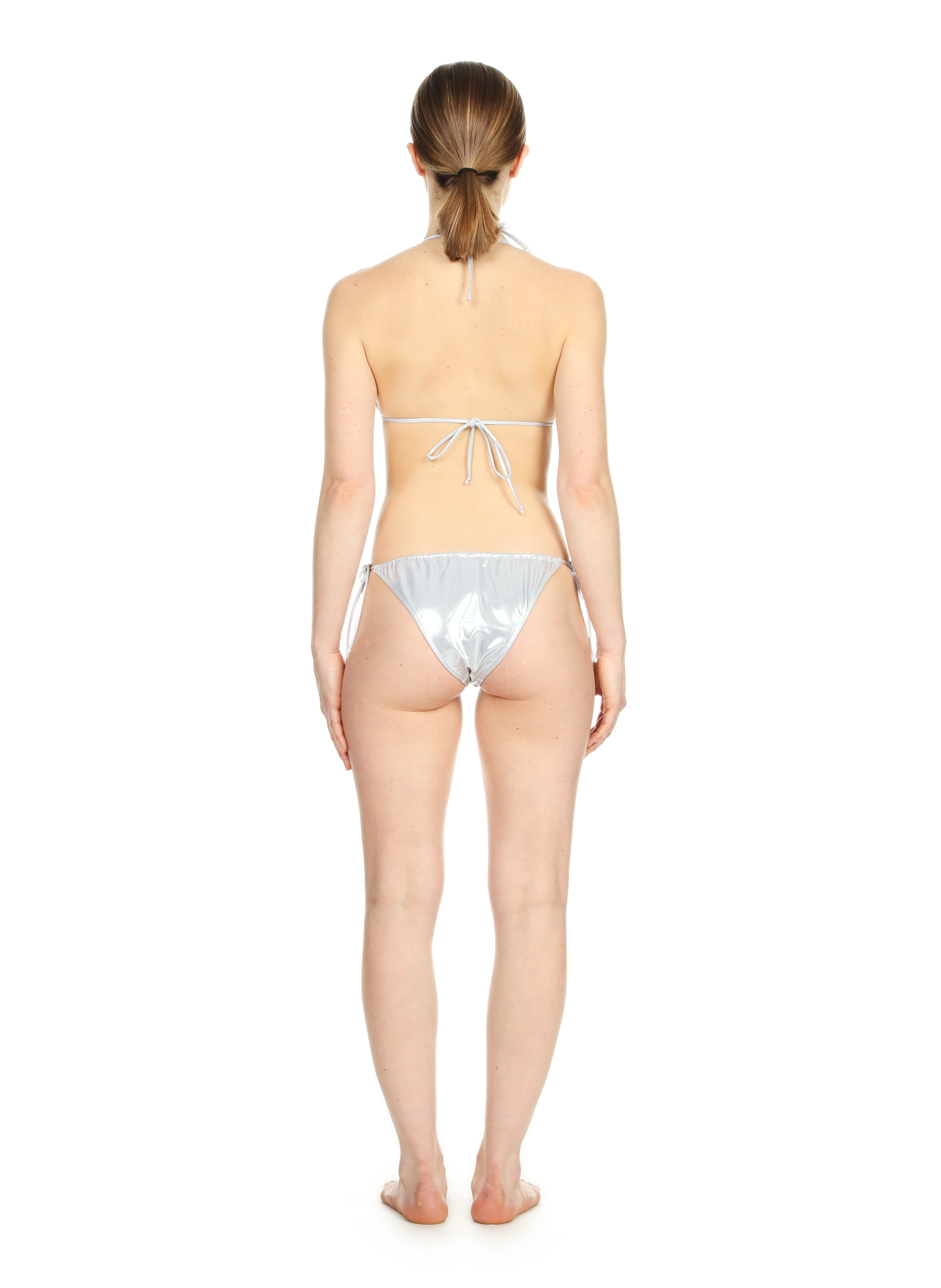 Haut de maillot de bain triangle SAISON 1865 Argent