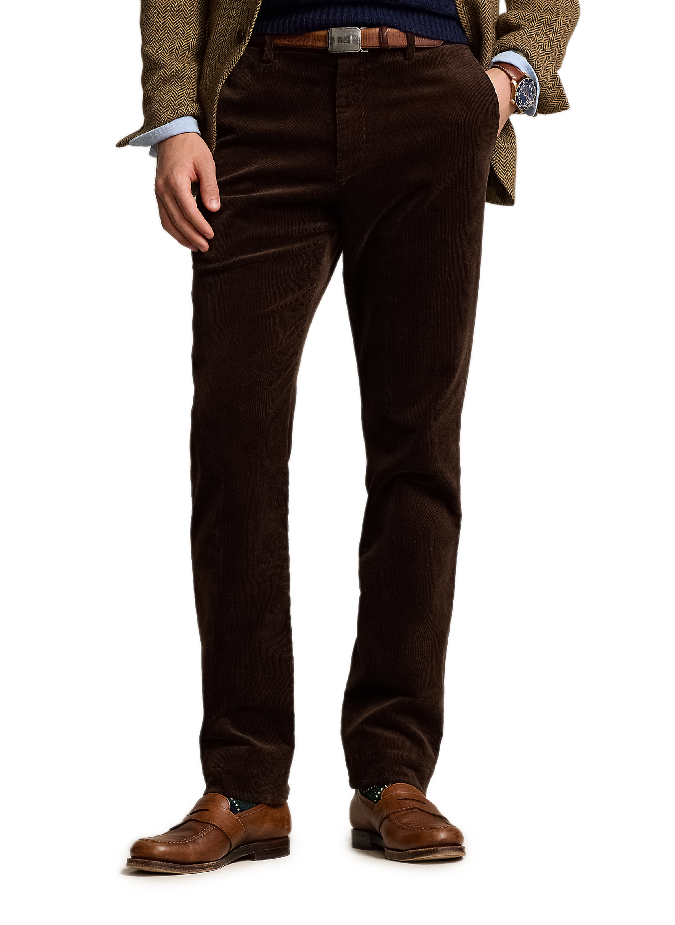 POLO RALPH LAUREN PANTALON Marron