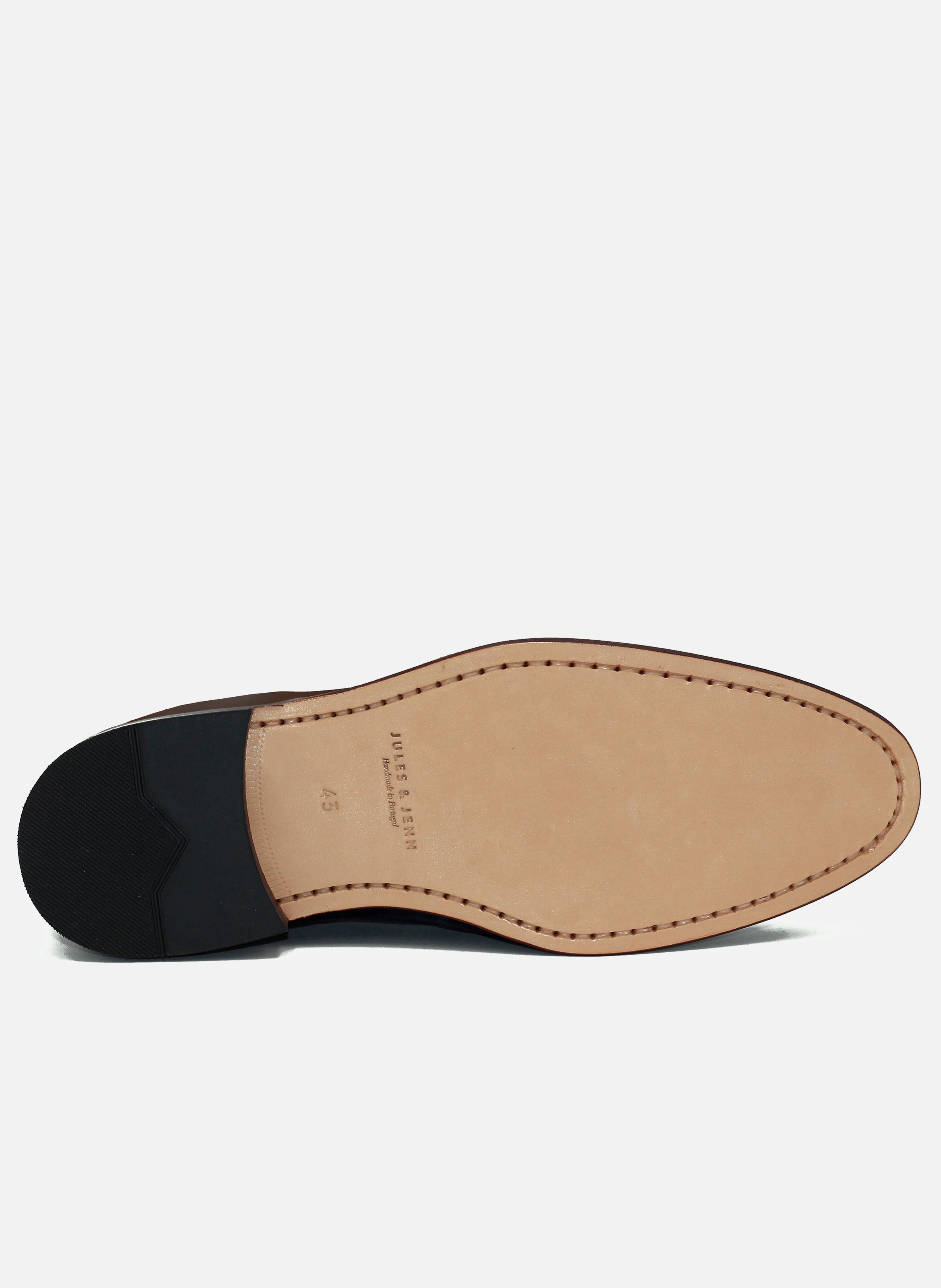 Desert boots cuir lisse JULES & JENN Marron