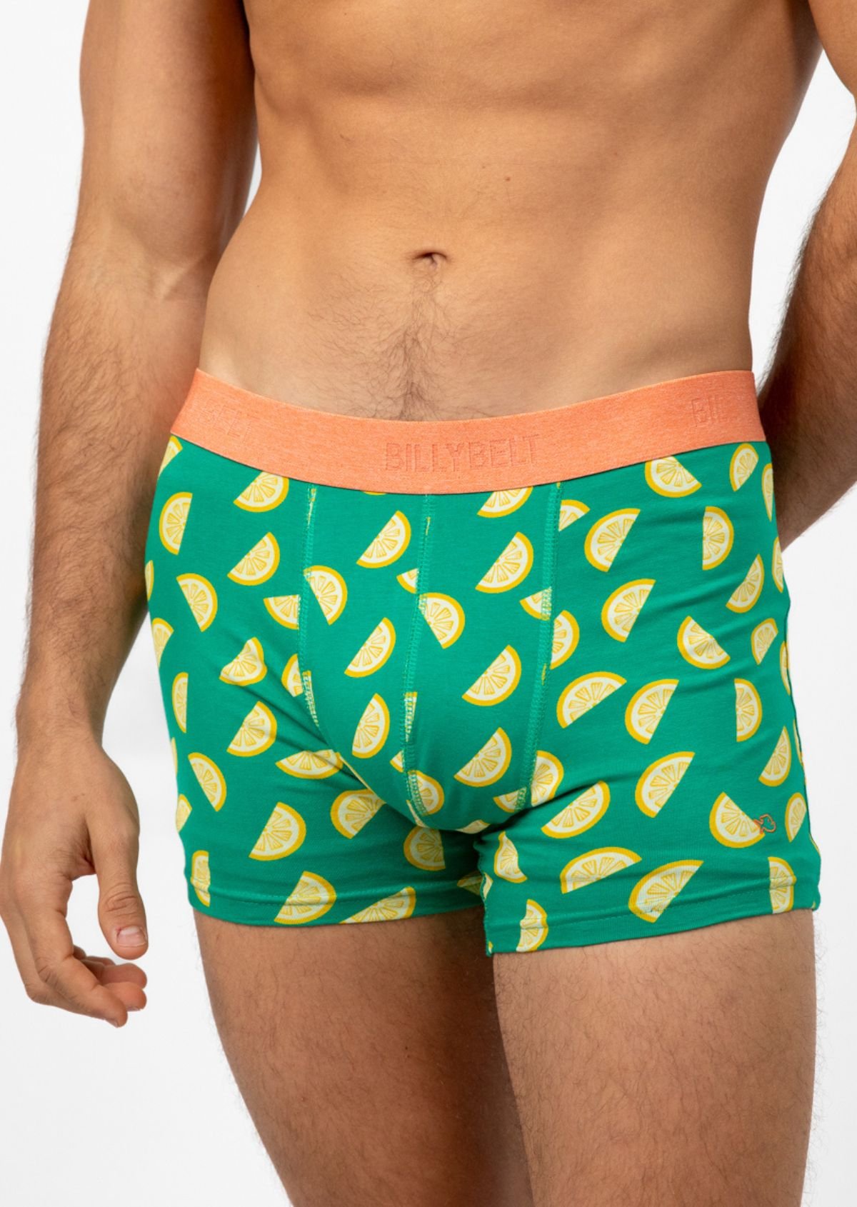 Boxer en coton biologique BILLYBELT Vert
