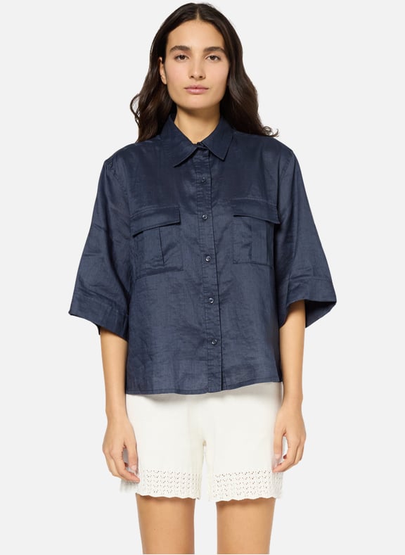Chemise ample à poches Bleu by GERARD DAREL GERARD DAREL Chemise ample à poches Bleu