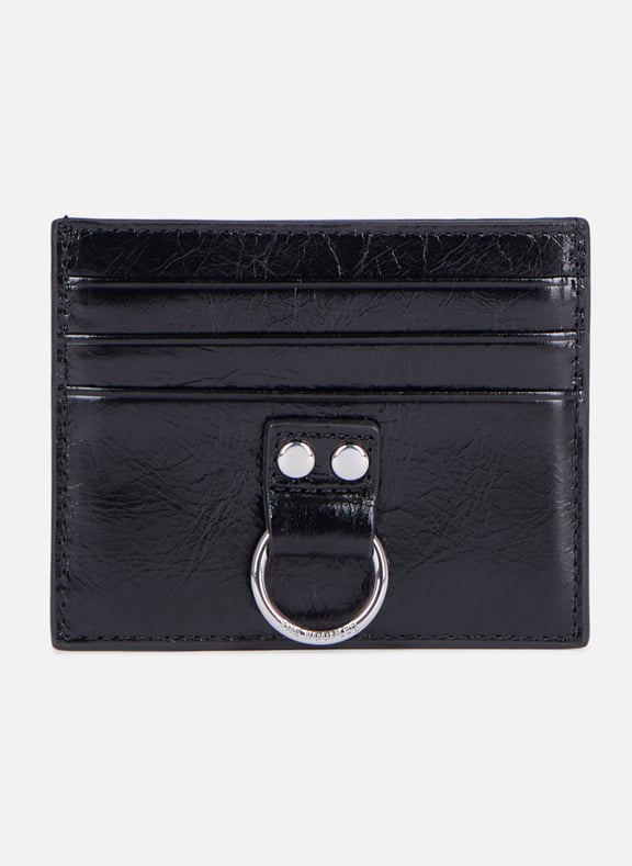 Porte cartes amélia en cuir Noir by THE KOOPLES THE KOOPLES Porte cartes amélia en cuir Noir