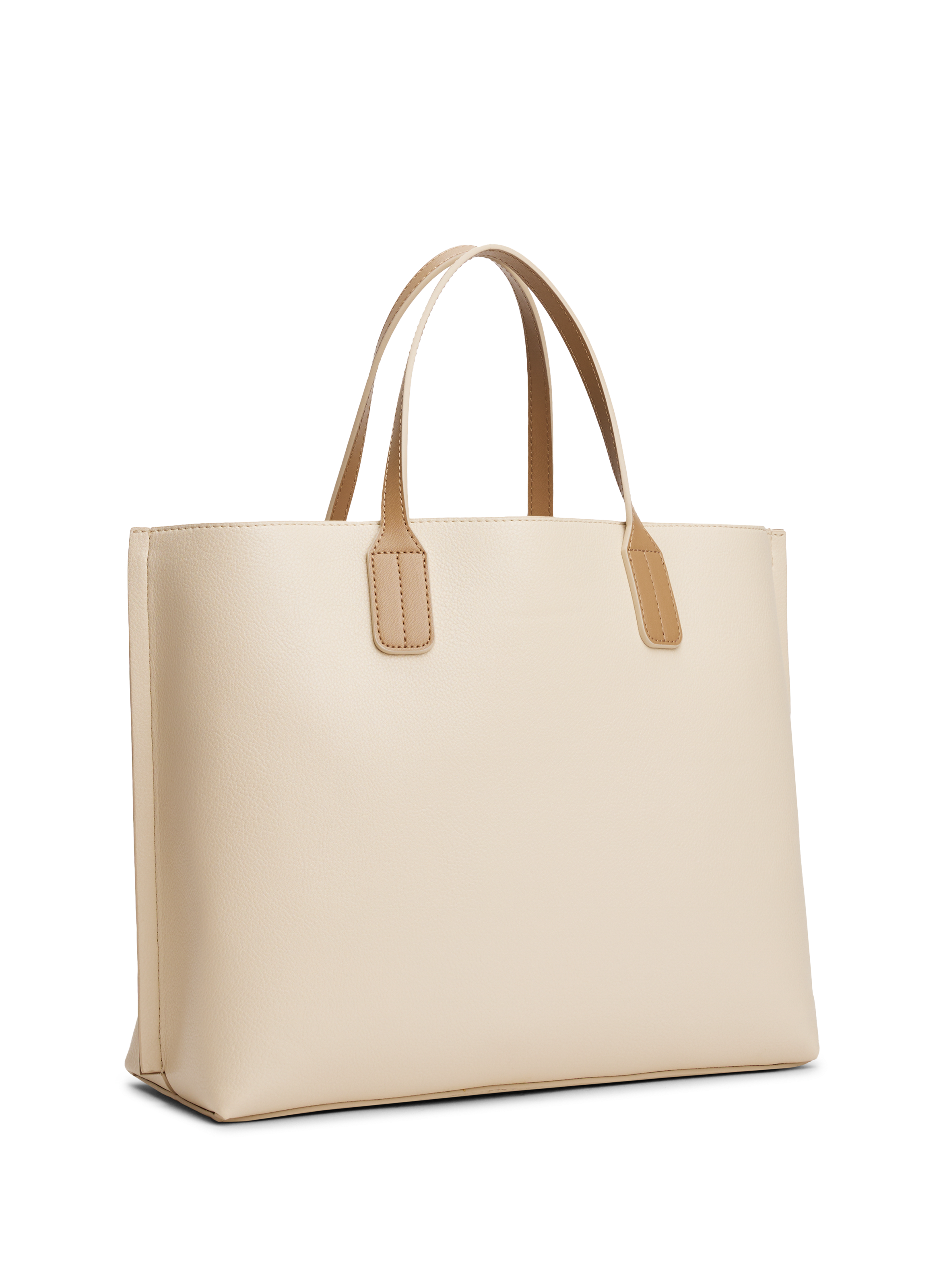 Sac à main à logo TOMMY HILFIGER Beige