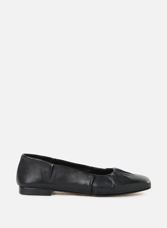 Ballerines Doriane en cuir Noir by SAISON 1865 SAISON 1865 Ballerines Doriane en cuir Noir