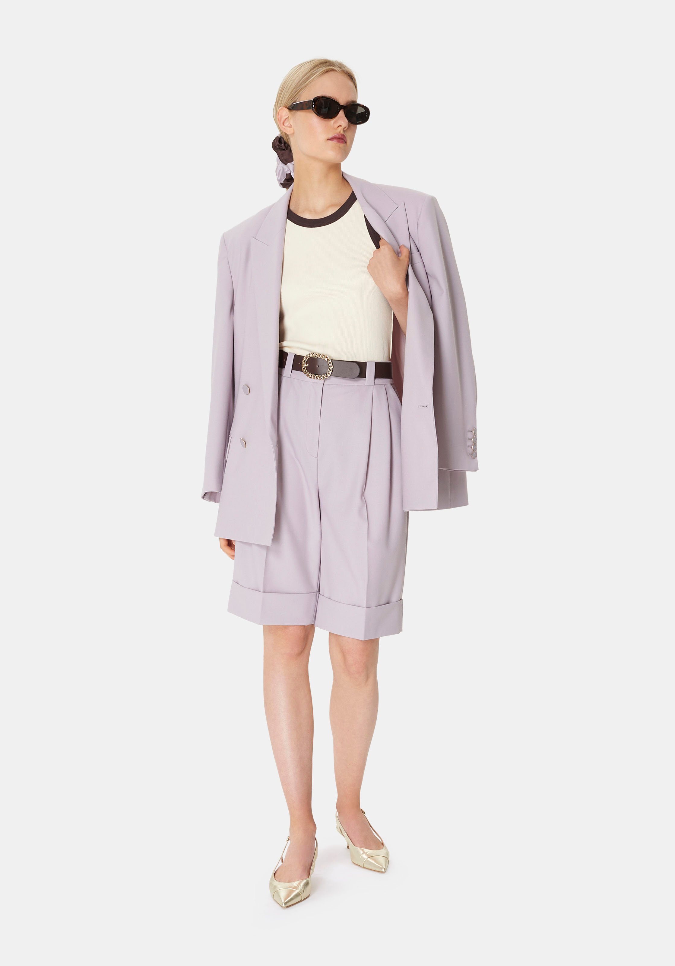 Short swan TARA JARMON Violet