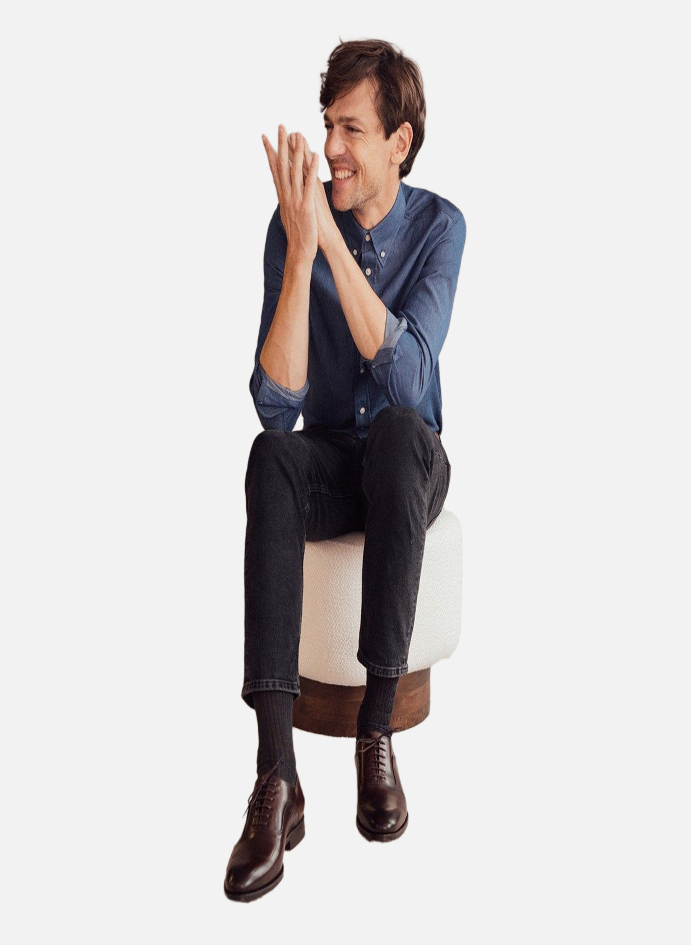 Richelieu cuir andreas FINSBURY Marron