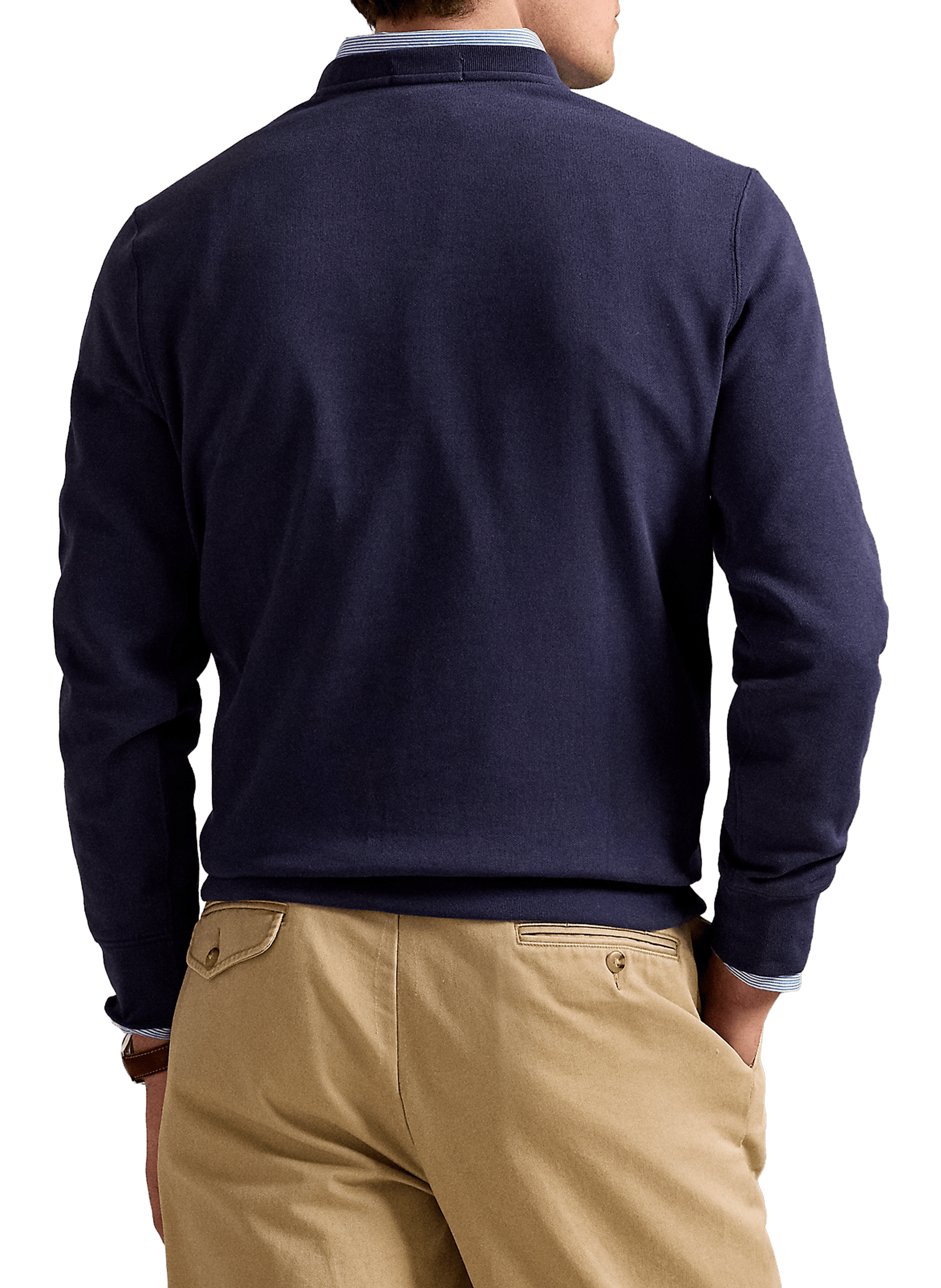 Sweat imprimé en coton mélangé POLO RALPH LAUREN Bleu