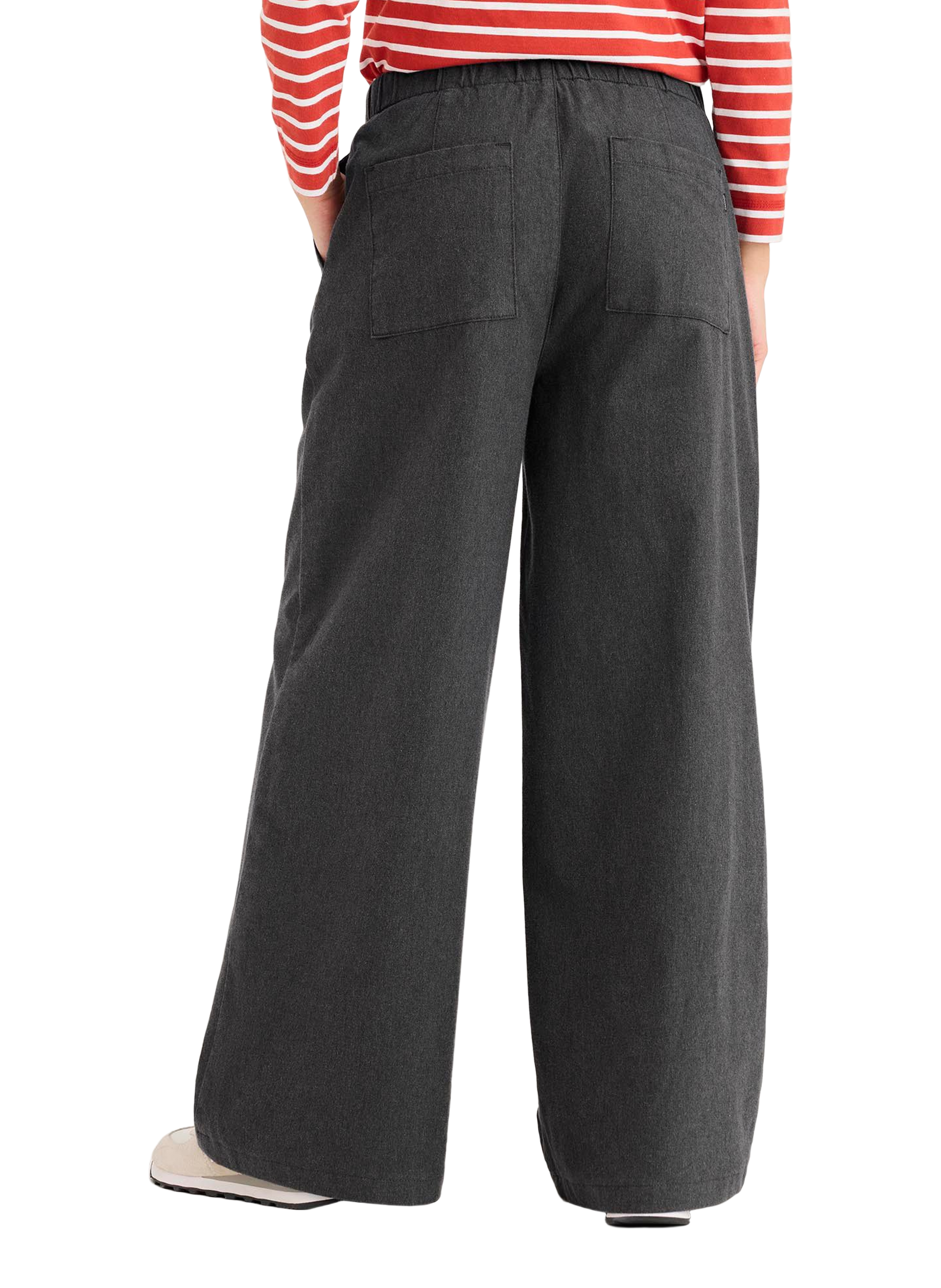 Pantalon large en coton DOCKERS Gris