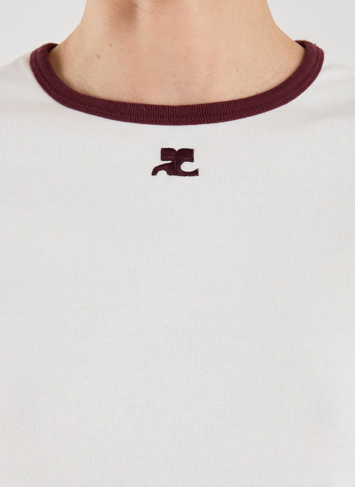 Signature T-shirt COURRÈGES Multicolour