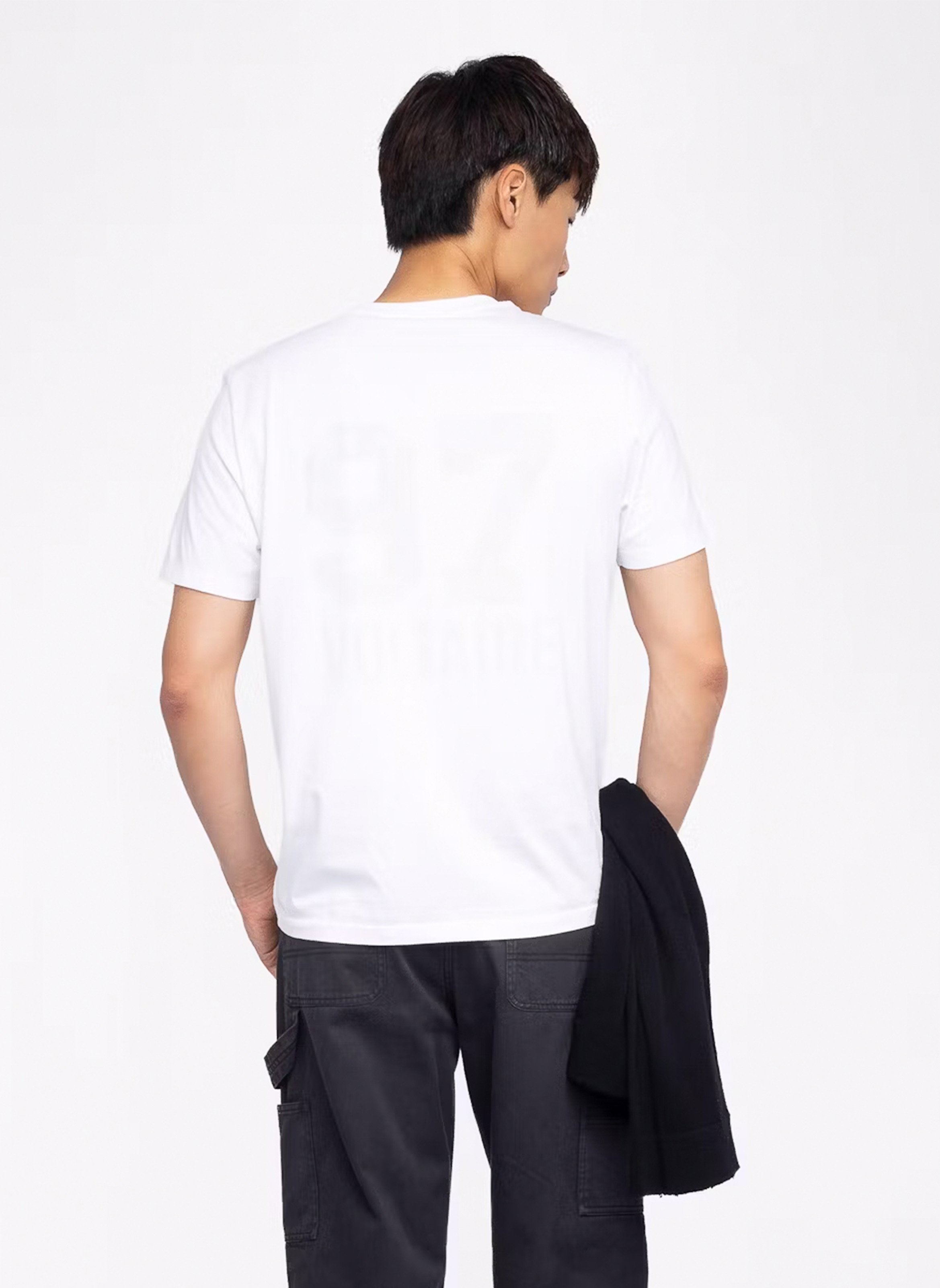 Tee-shirt col rond en coton tommy ZADIG&VOLTAIRE Blanc