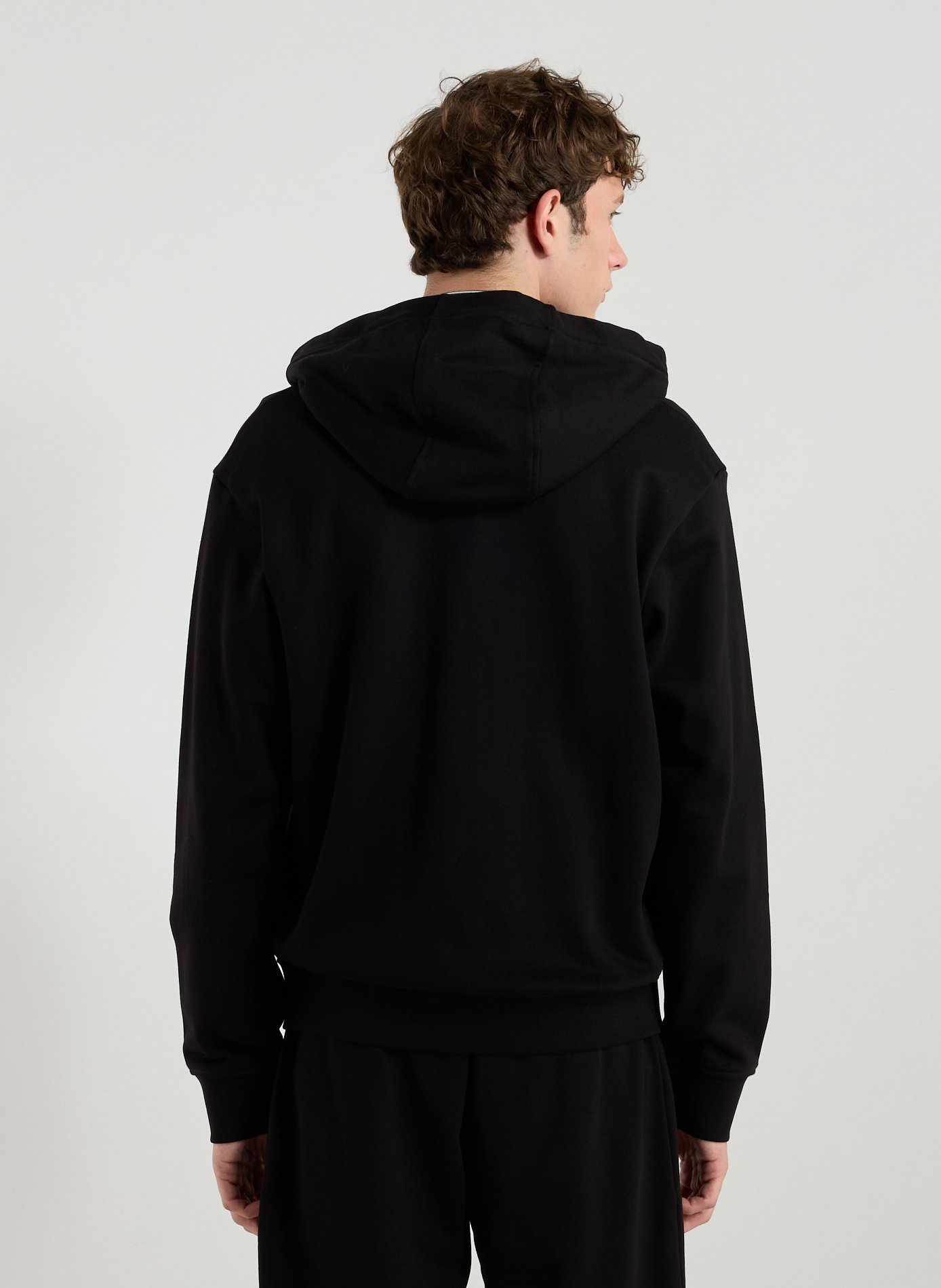 Cotton Hooded Sweatshirt ARMANI EXCHANGE Black