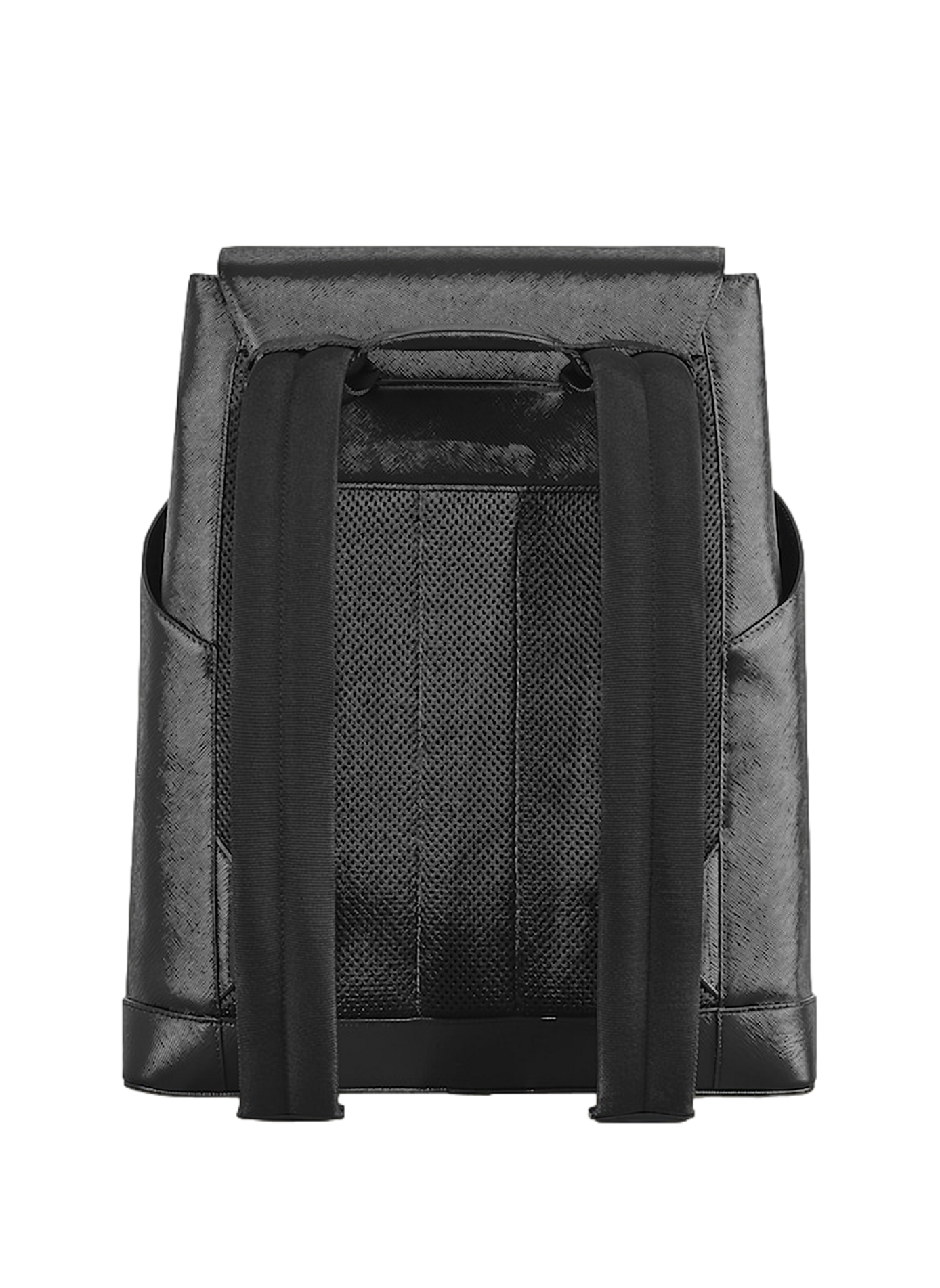 Leather business backpack MONTBLANC Black
