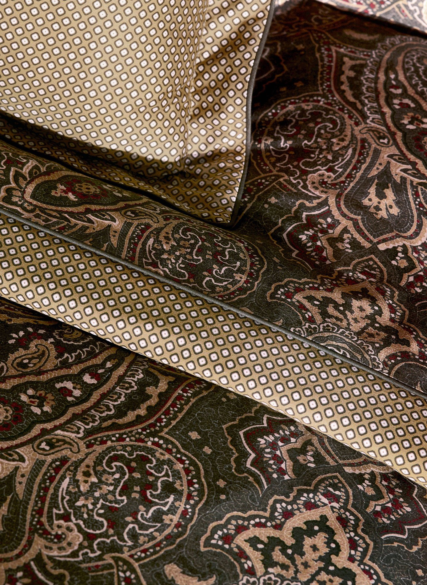 Drap plat esthète ANNE DE SOLENE Vert