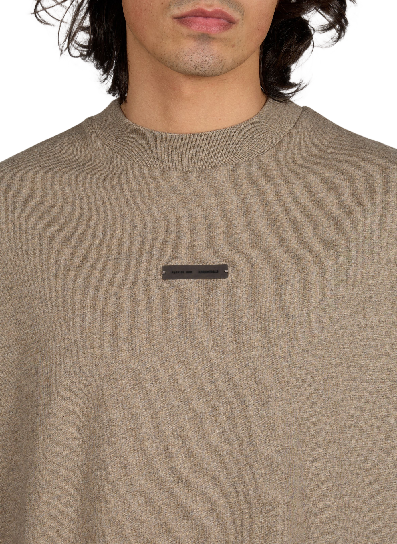 T-shirt en coton FEAR OF GOD ESSENTIALS Gris