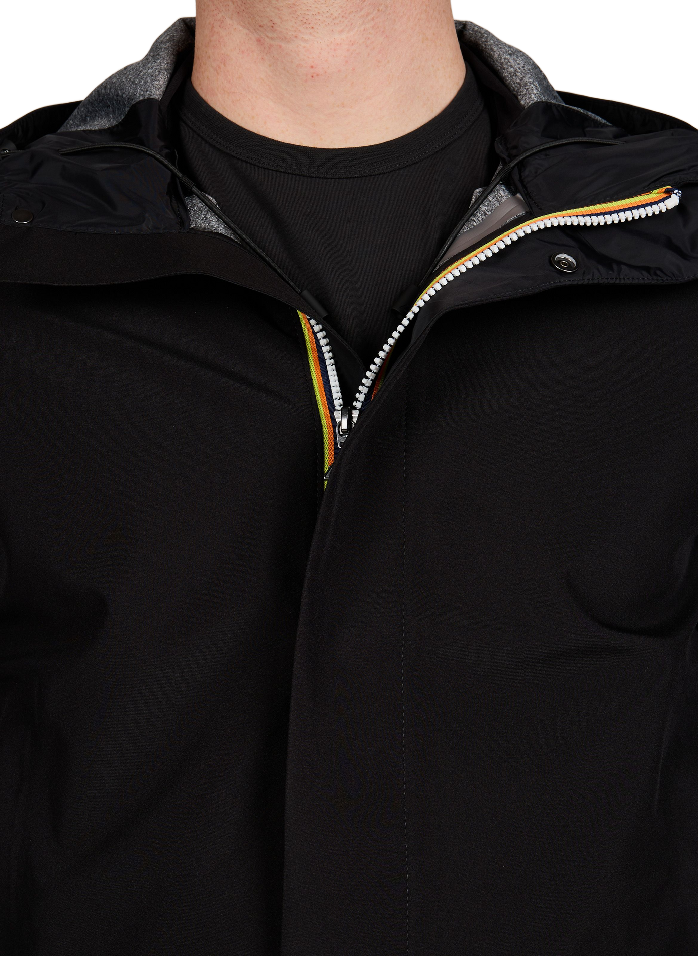 Veste à capuche K-WAY Noir