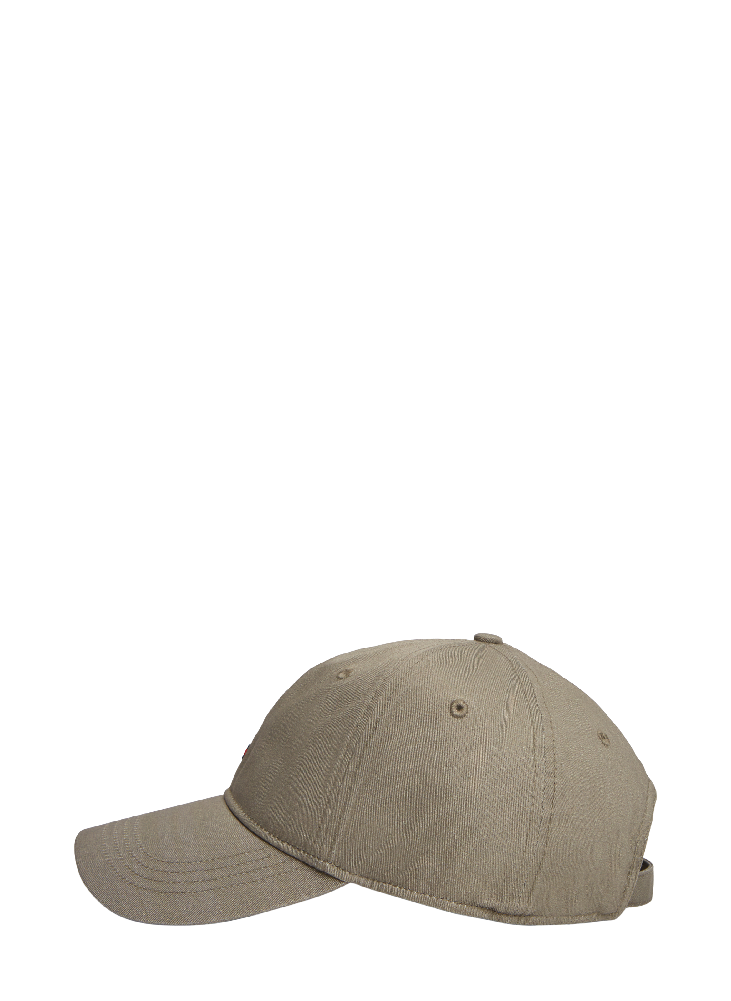 Casquette à logo en coton organique TOMMY HILFIGER Marron