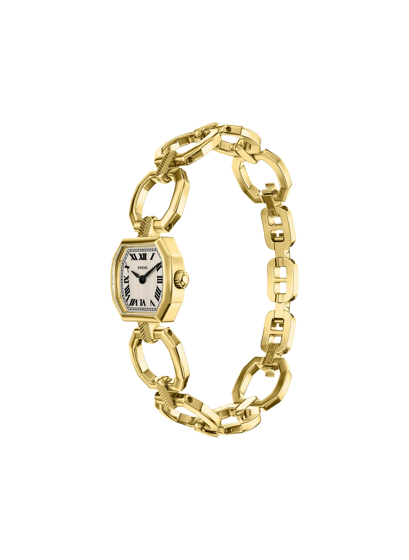 Montre quartz Harlow mini en acier inoxydable FOSSIL Beige