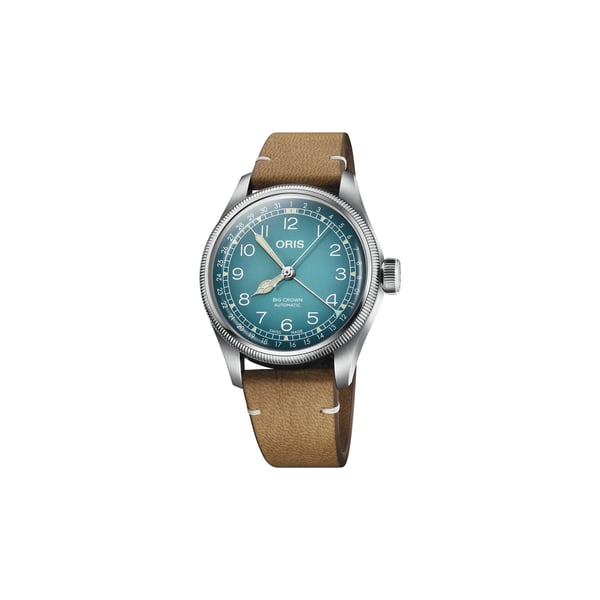 Montre automatique Oris Big Crown Cervo Volante en cuir Montre automatique Oris Big Crown Cervo Volante en cuir