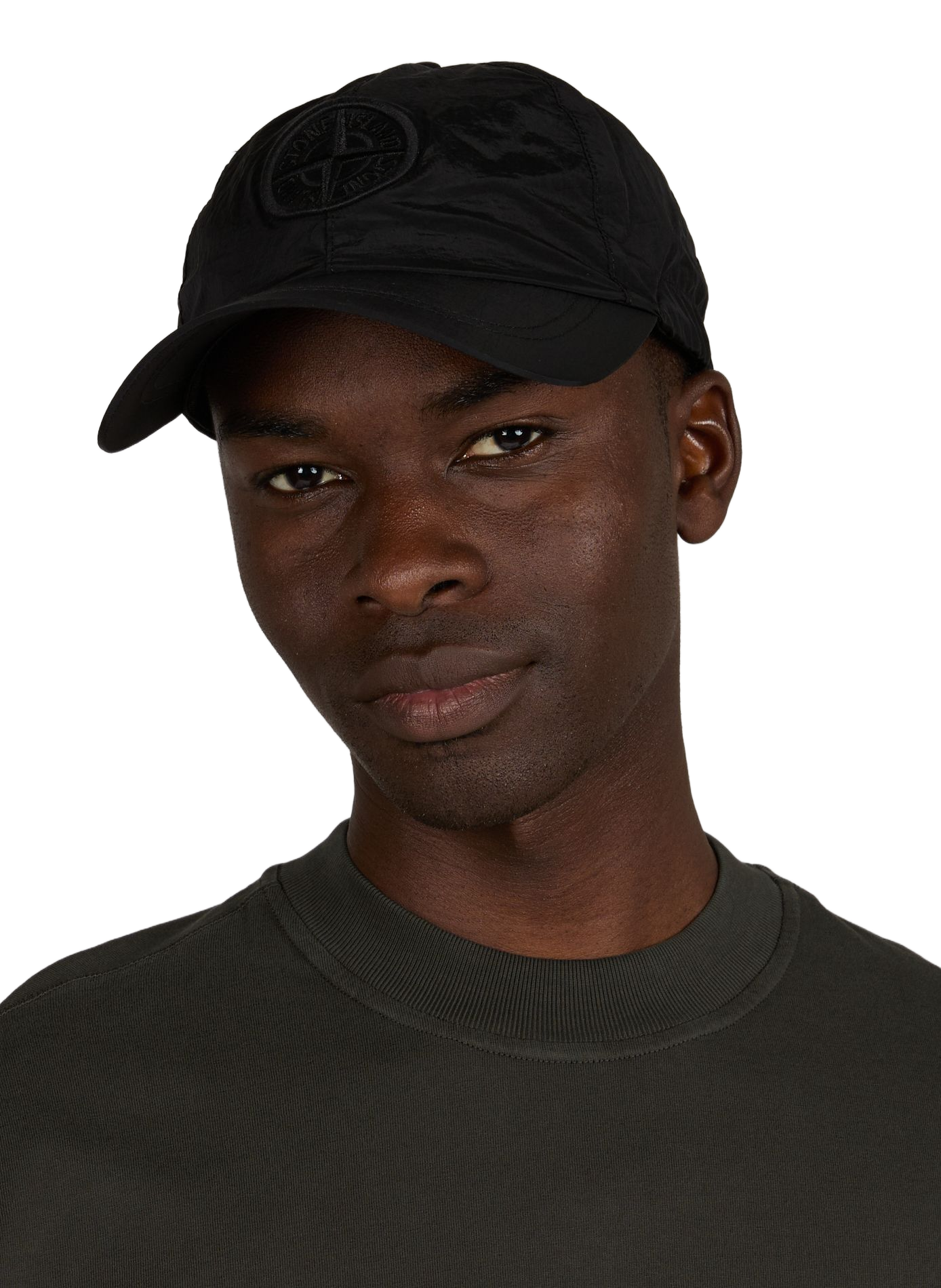 Baseball Cap STONE ISLAND Black